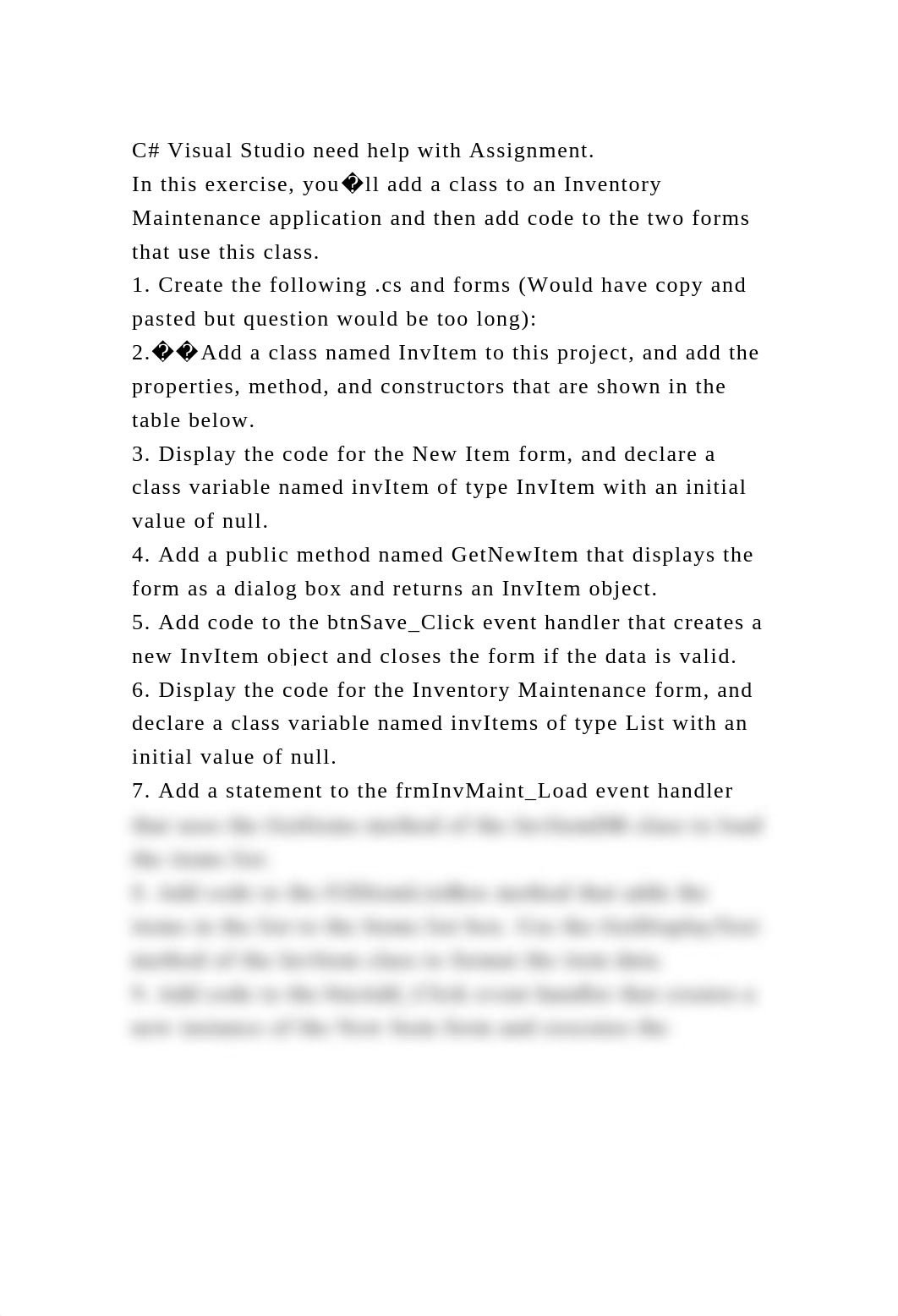 C# Visual Studio need help with Assignment.In this exercise, you�l.docx_deaw09gjzba_page2