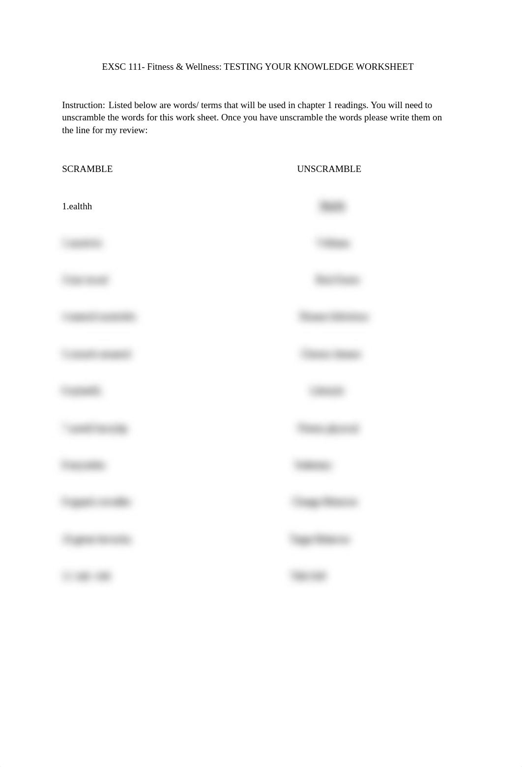 EXSC 111 Word Scramble Work Sheet (1).docx_debe67vqq0e_page1