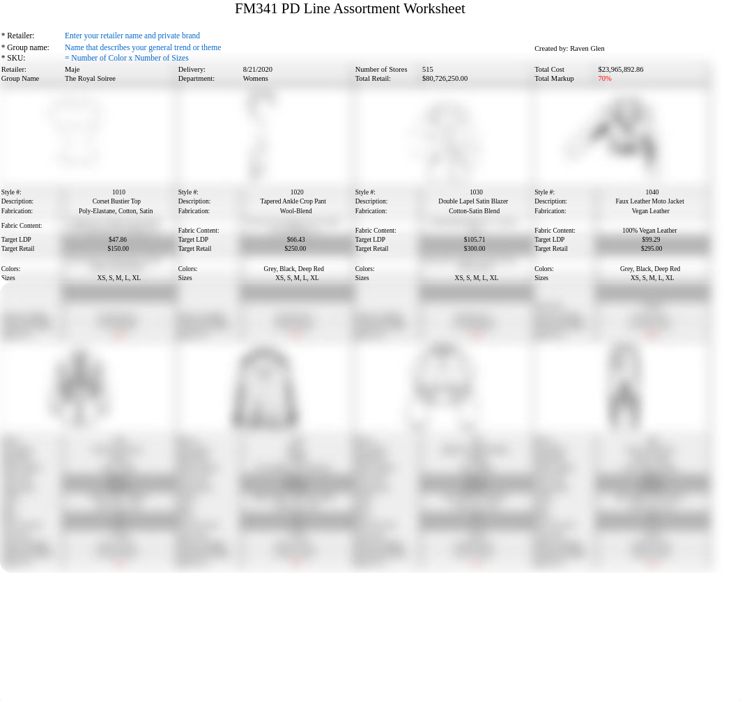 FM341 Assignment 3 PD Line Assortment Worksheet(1)(1).xls_debge6bi6w0_page1