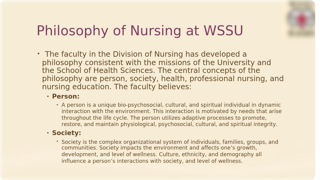 NUR 2313 Unit 6  Program Mission Philosophy and Conceptual FrameworkEBP.pptx_dec6547zvpy_page3