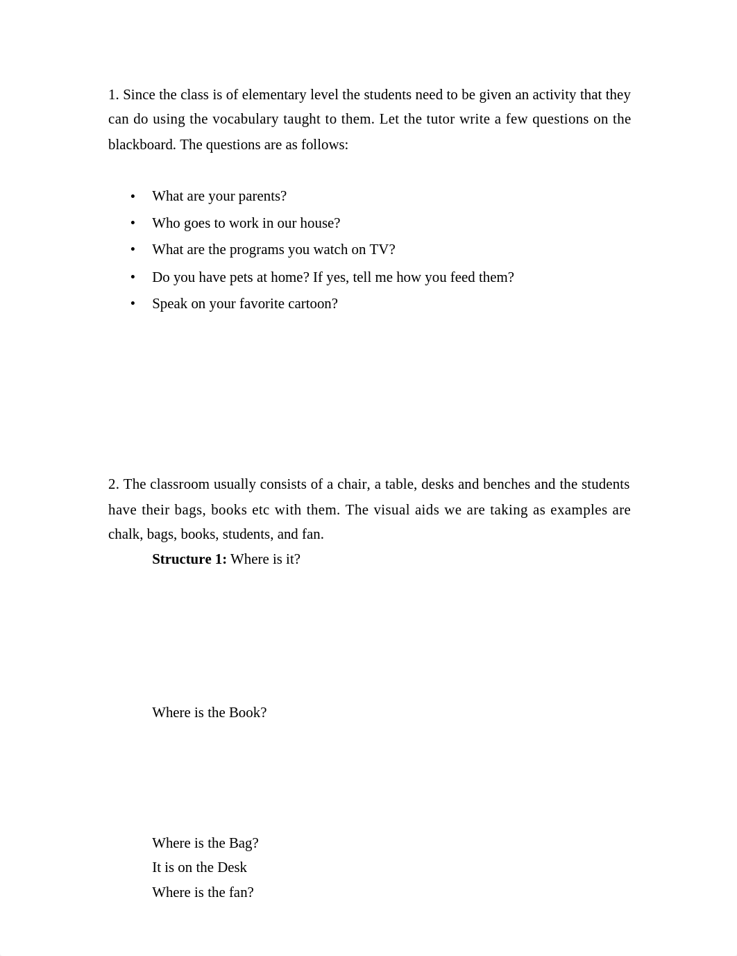 TEFL Stage 1, Stage 2 and Stage 3 - 14 Questions - Solutions Answer_dec7kdbjje5_page1