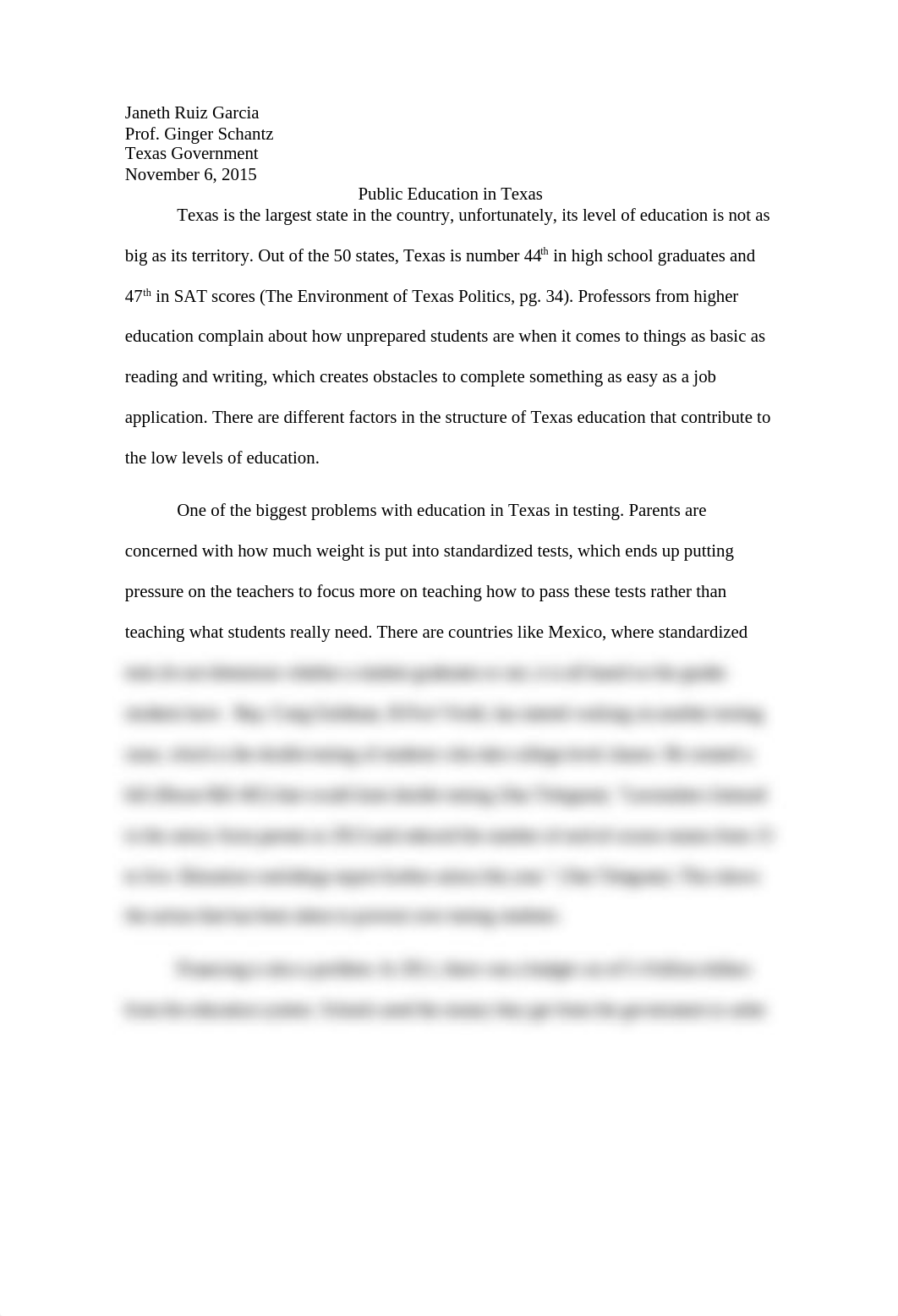 Texas Governement Essay 2_decbeeo4fww_page1