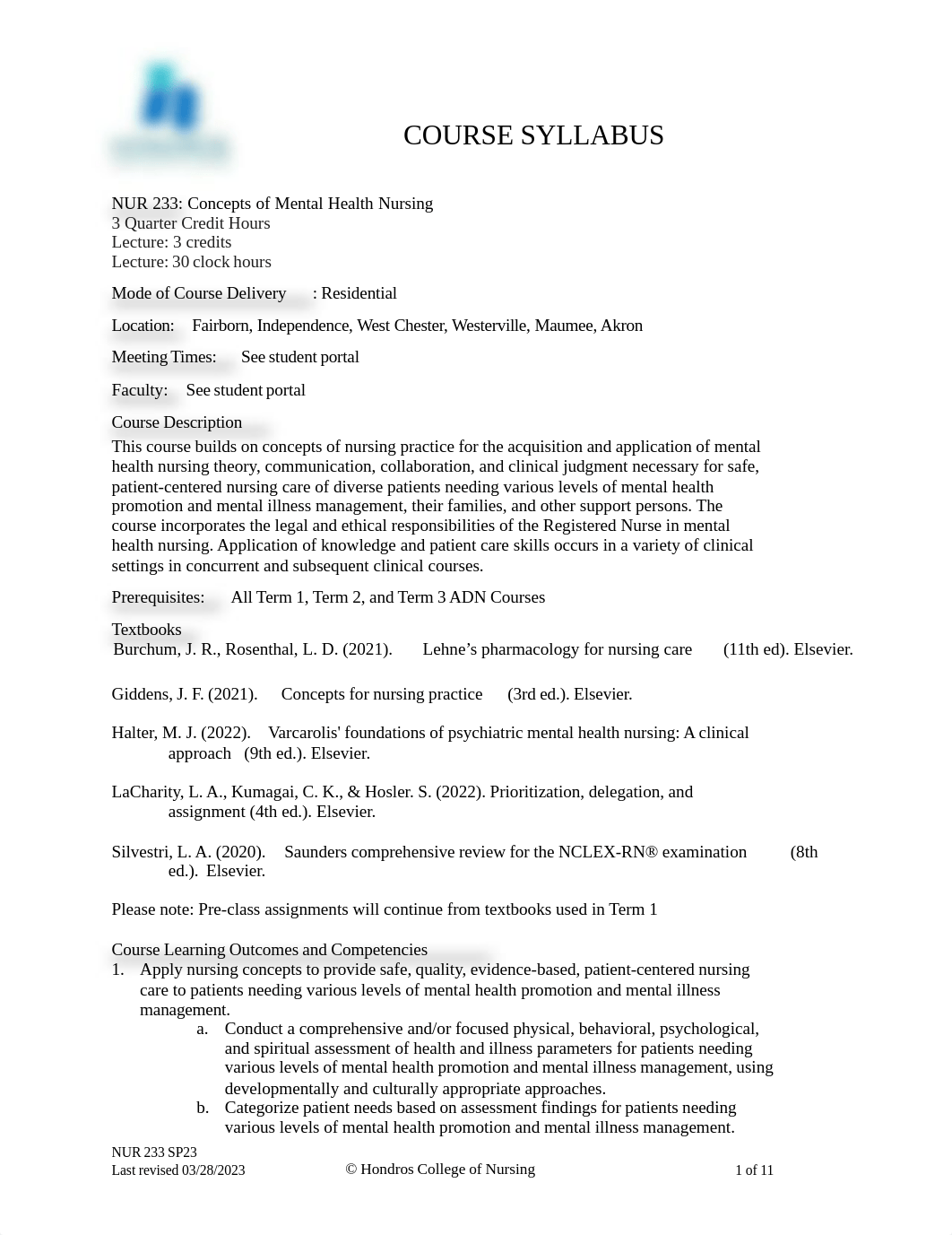 NUR 233 Syllabus SP23 (1).pdf_decnkfjm0kf_page1