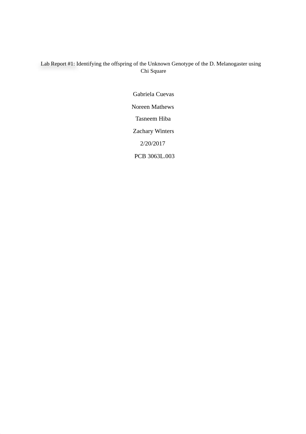 Genetics lab report 1.pdf_decona3mibc_page1