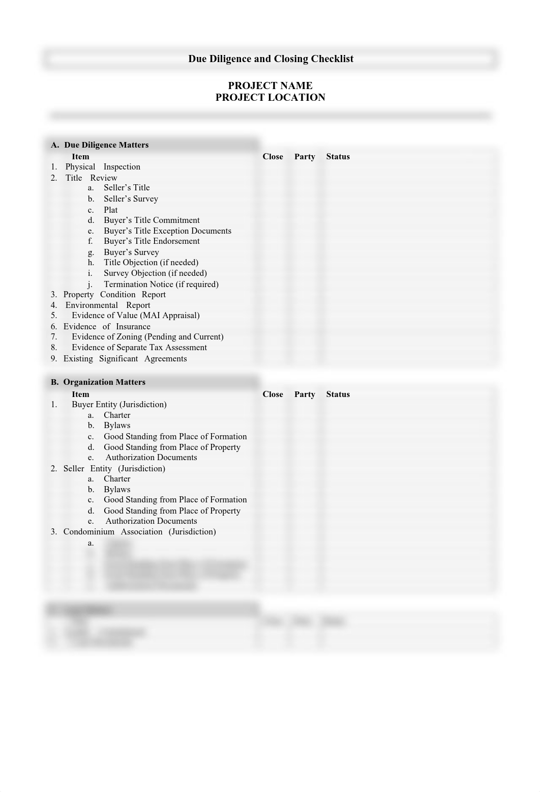 Hyper Kapital - Calvert Crossings 02 - Acquisition and Development Checklist _09.2015_(1).pdf_decpup887v2_page1