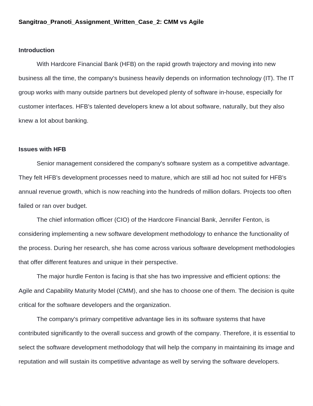 Sangitrao-Pranoti-Written-Case-3-Agile-vs-CMM-Fall2-2019-MBA518.pdf_ded3cb6vn6d_page1