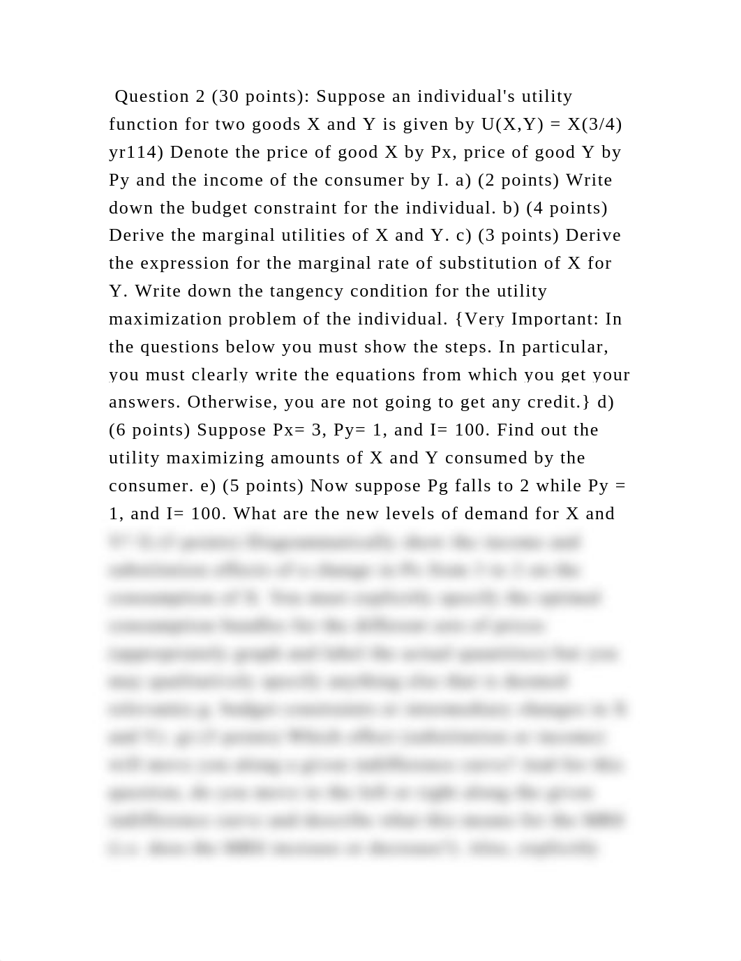 Question 2 (30 points) Suppose an individuals utility function for .docx_ded6b4vk44d_page2