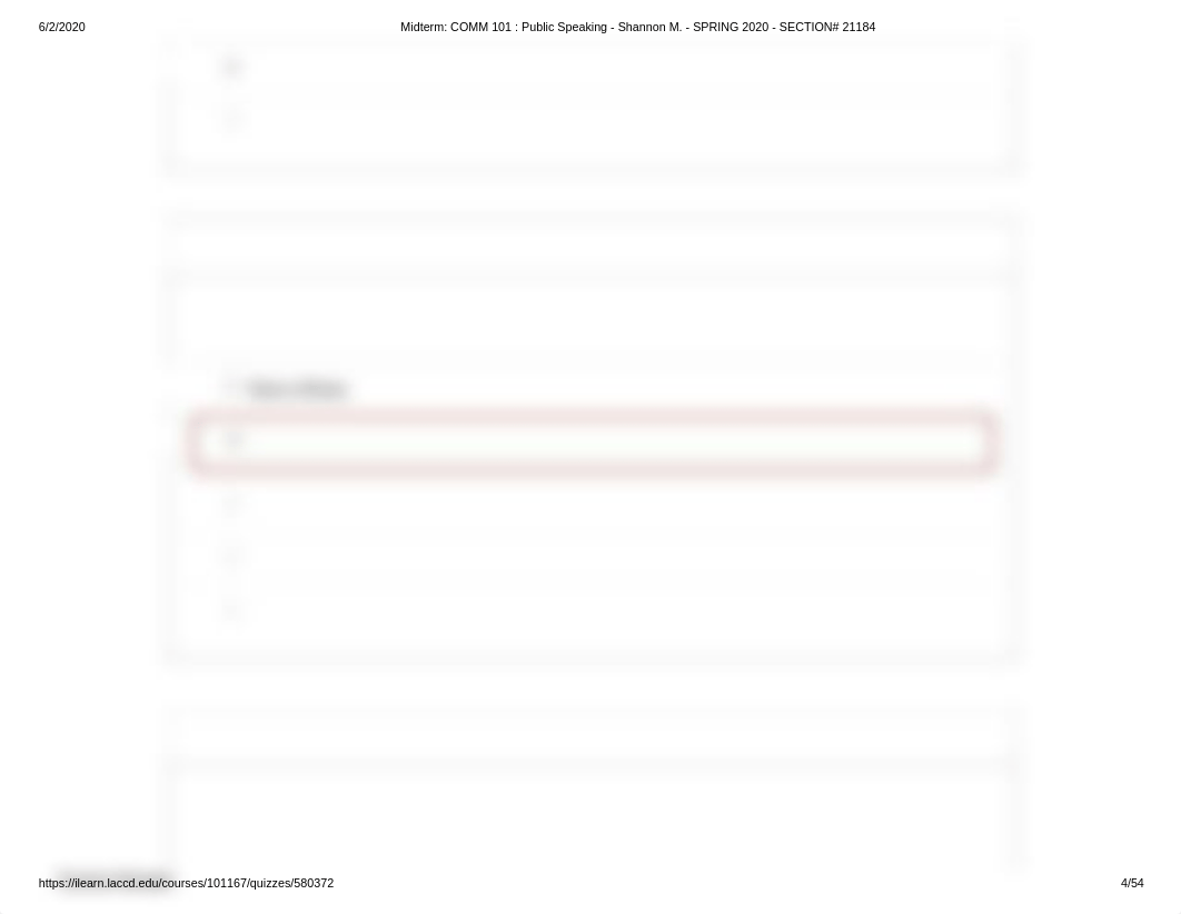 Midterm_ COMM 101 _ Public Speaking - Shannon M. - SPRING 2020 - SECTION# 21184.pdf_ded6hlze8ox_page4