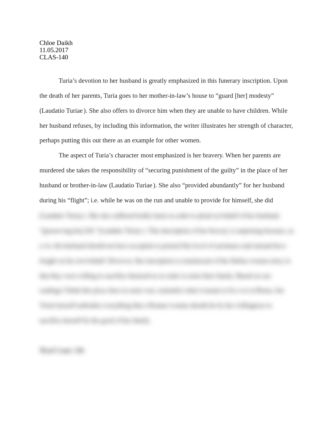 Laudatio Turiae Response Essay.docx_dedq6xwz9hr_page1