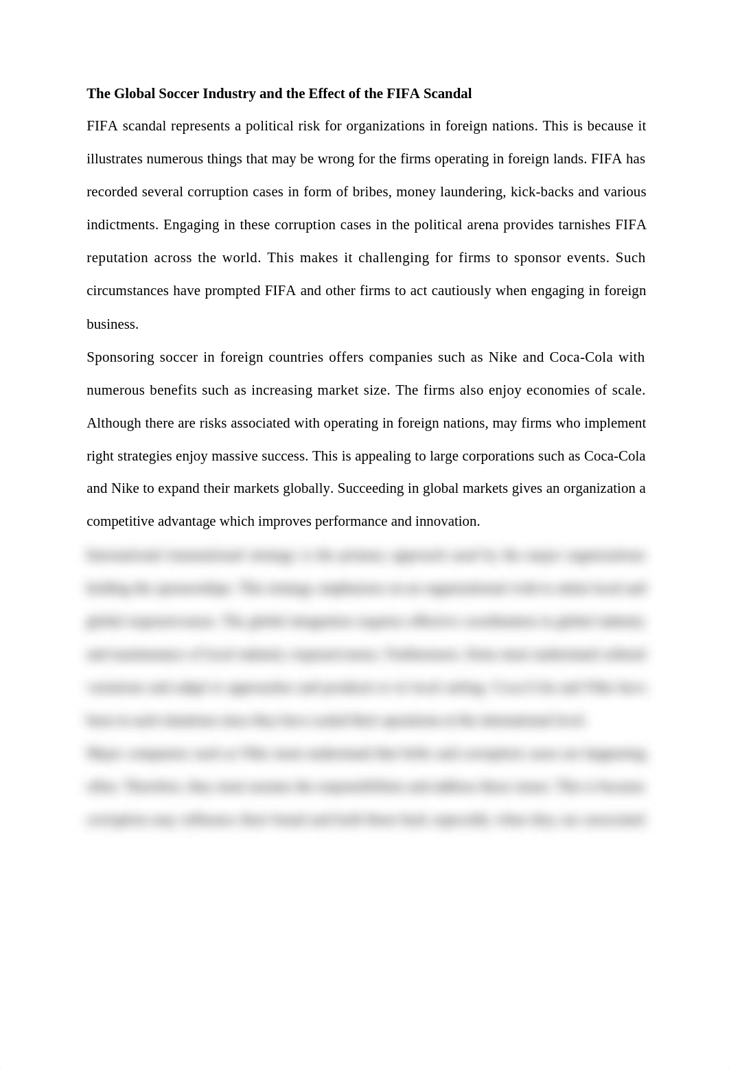 The Global Soccer Industry and the Effect of the FIFA Scandal.docx_dedw2vz0wkq_page1