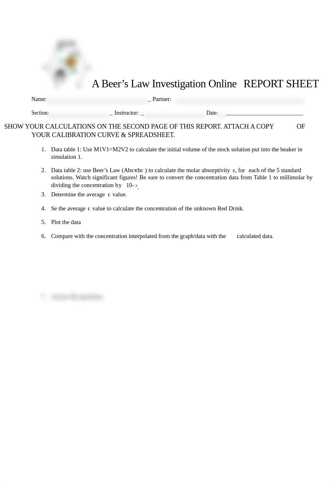 Vyola's Beer's Law Report Sheet PHYSICS.docx_dedz5zmlfe9_page1