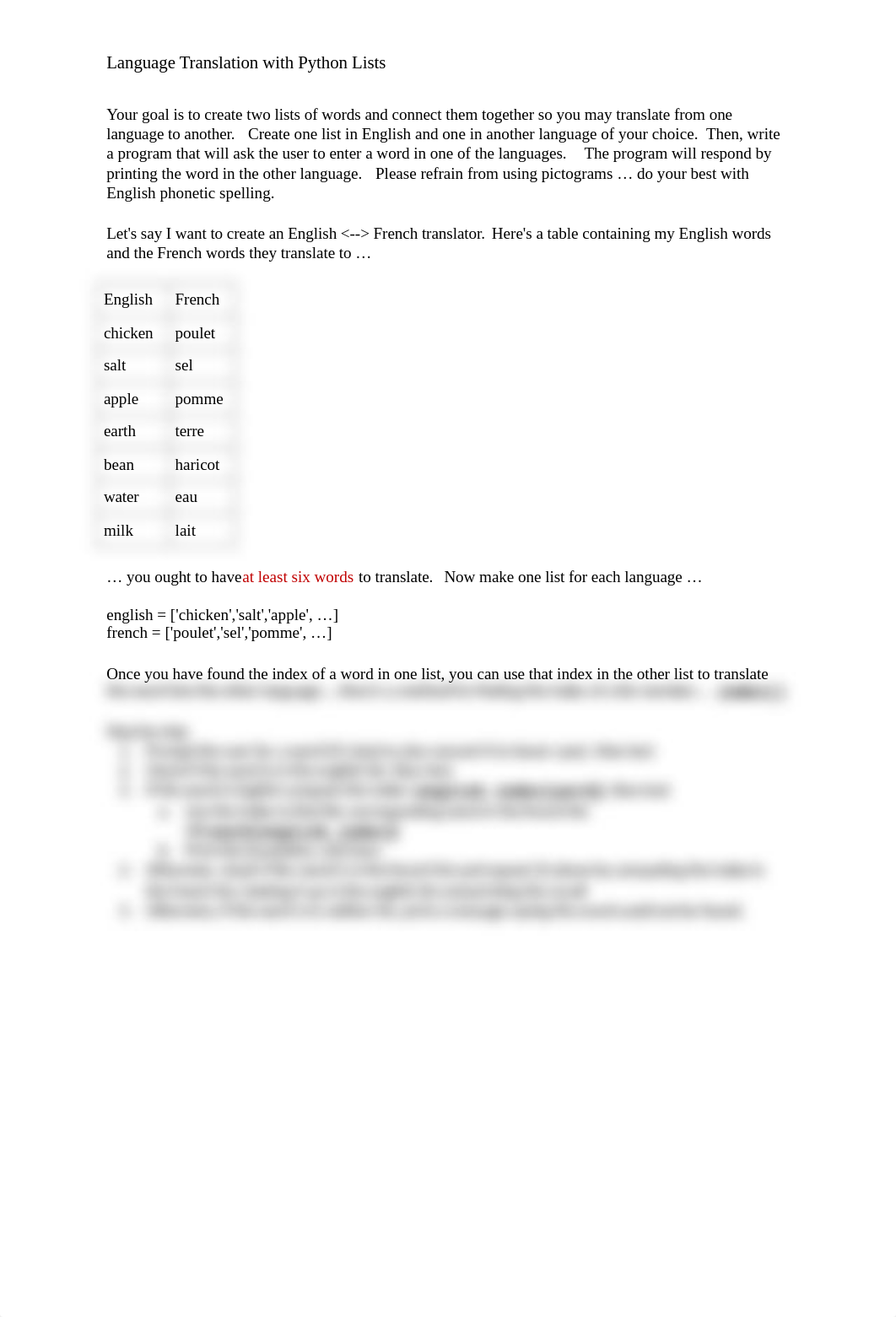 Week 9 - Language Translation By List.docx_dee2fe5awt4_page1