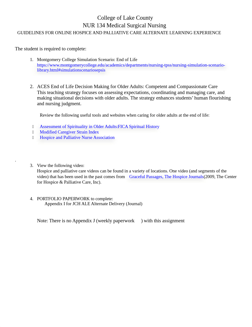 Online Hospice and Palliative Care ALE Clinical Assignment.docx_deernapunpj_page1