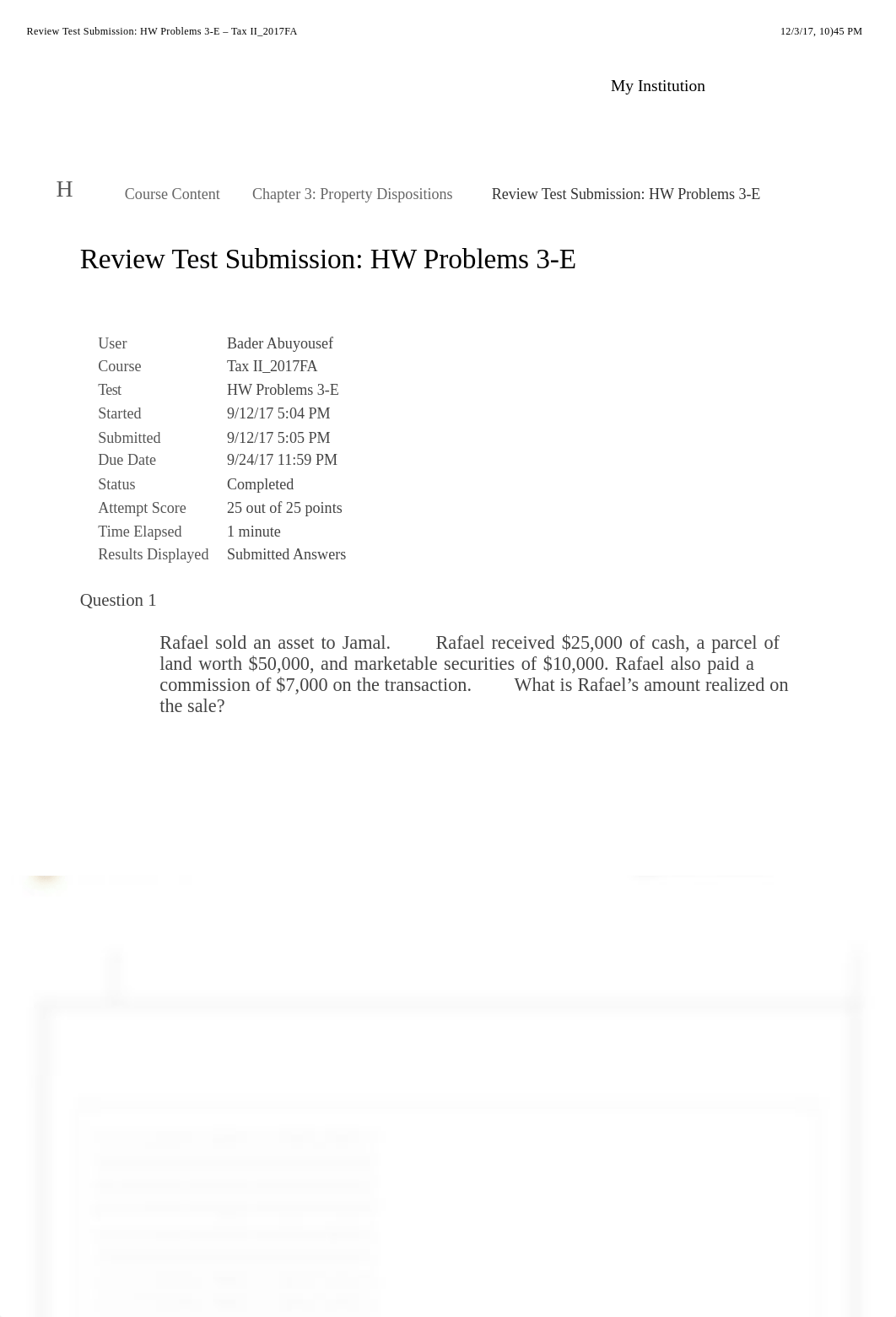 Review Test Submission: HW Problems 3-E - Tax II_2017FA.pdf_def1m28eg99_page1