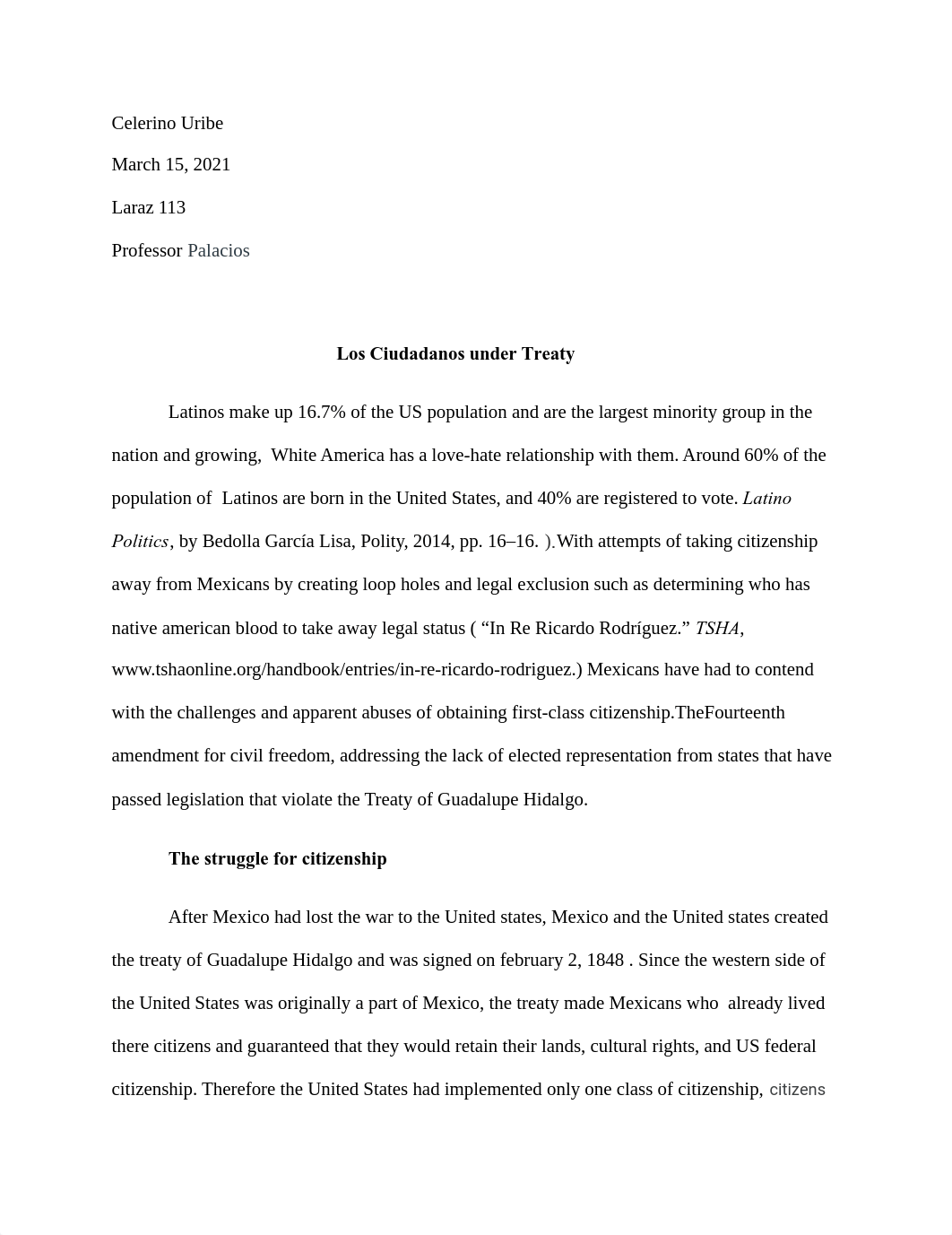 Essay exam draft Los ciudadanos under treaty.pdf_defd8as72pm_page1