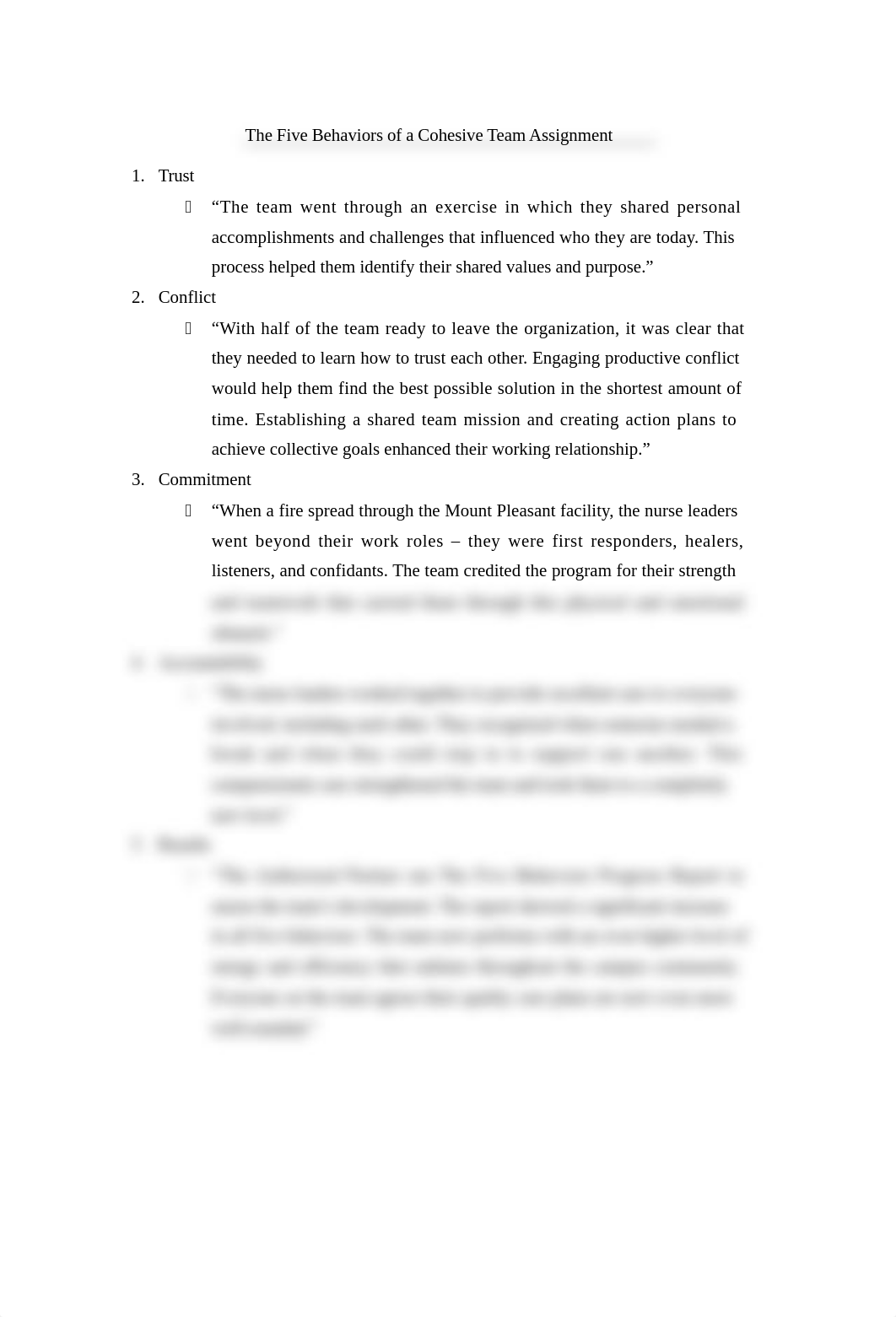 The Five Behaviors of a Cohesive Team Assignment.docx_defmo58731y_page1