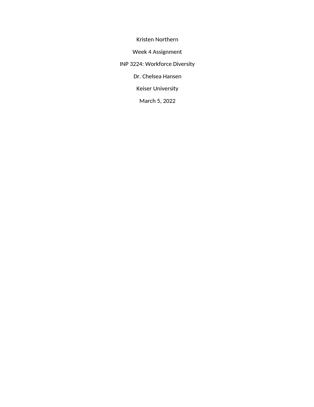 WEEK 4 WORKFORCE DIVERSITY ASSIGNMENT_NORTHERNK.docx_defyppybpj6_page1