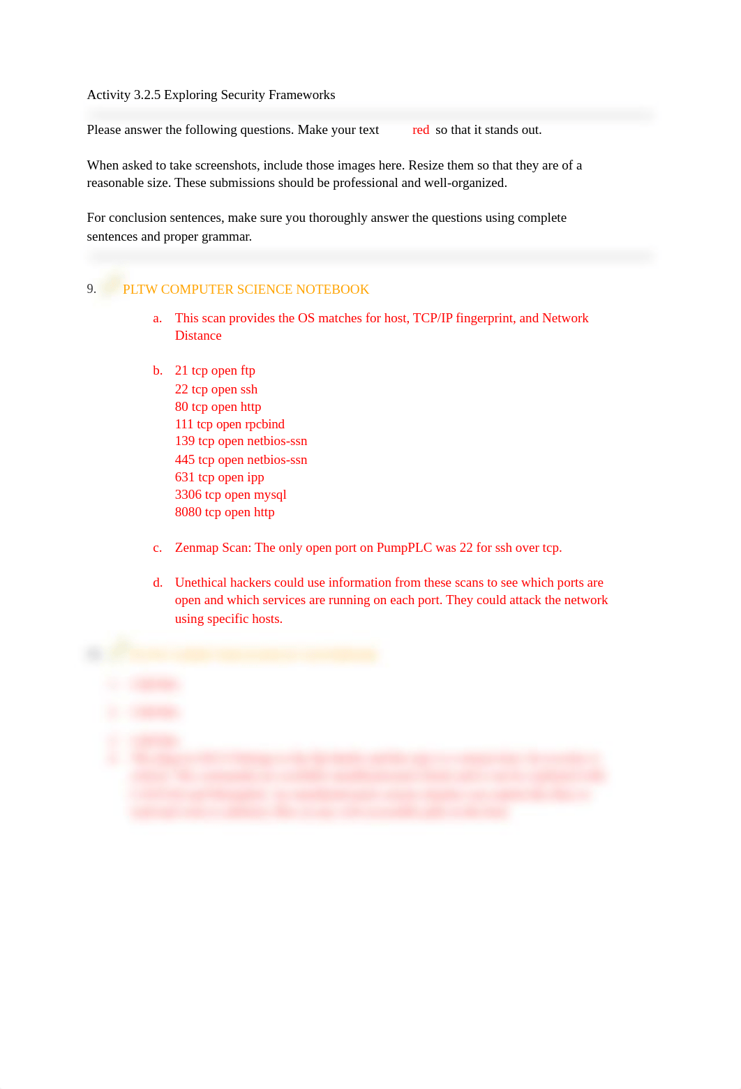 Shiv Patel - Activity 3.2.5 Exploring Security Frameworks.pdf_deg0kxpgehh_page1