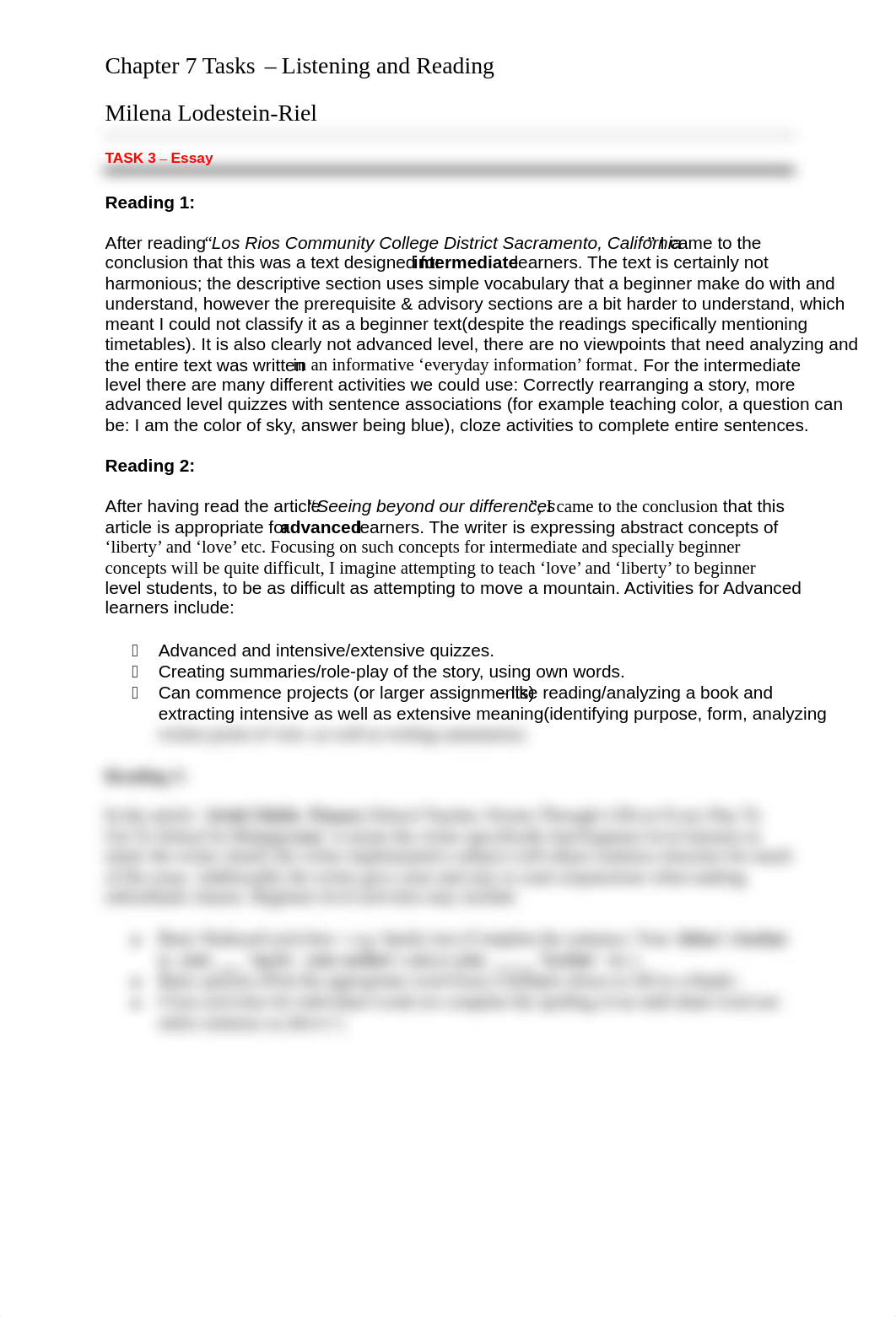 Chapter 7 Tasks - Listening and Reading MLR_deg2emupklq_page1