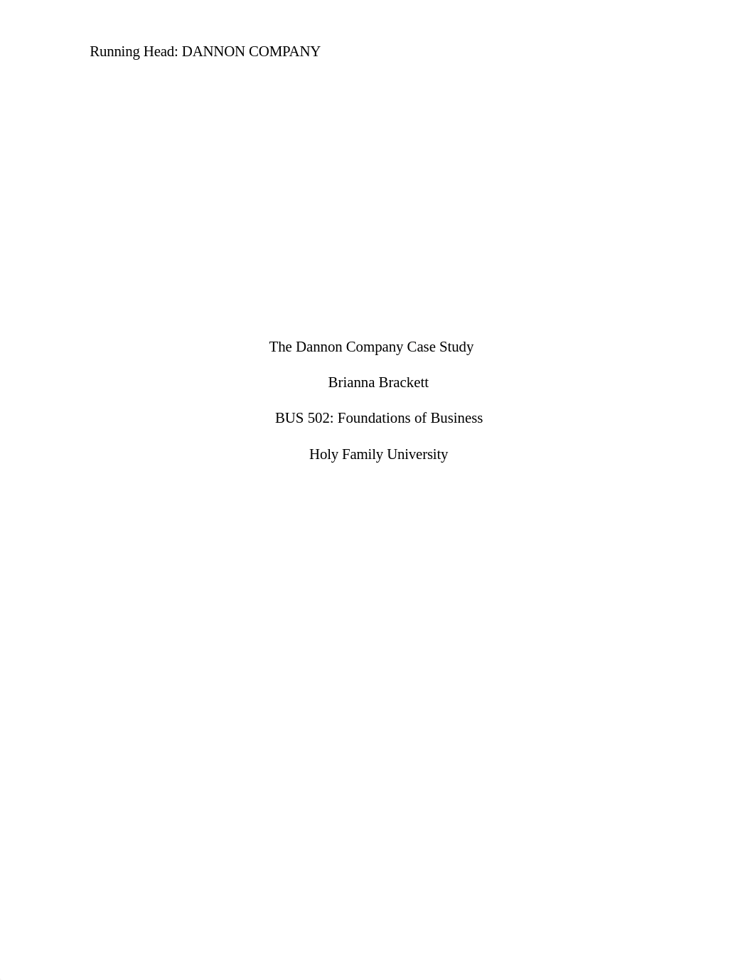 Week 2 Assignment - The Dannon Company.docx_deg2jsgxy0y_page1