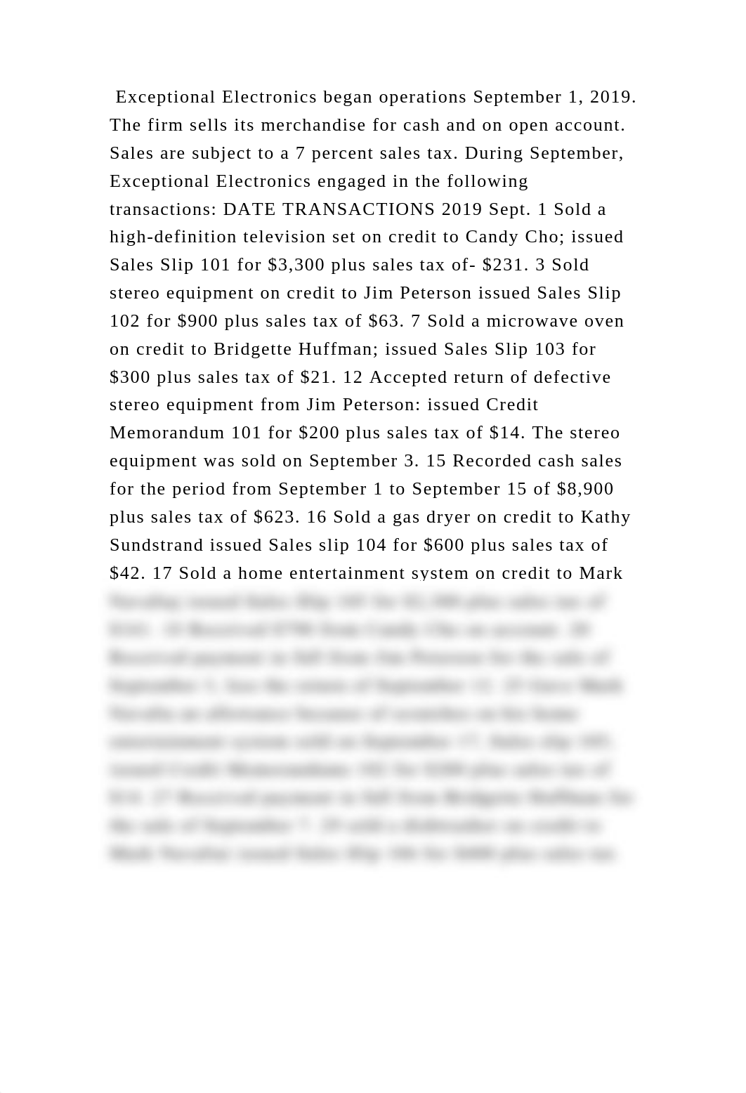 Exceptional Electronics began operations September 1, 2019. The firm .docx_deg9gtqwdie_page2