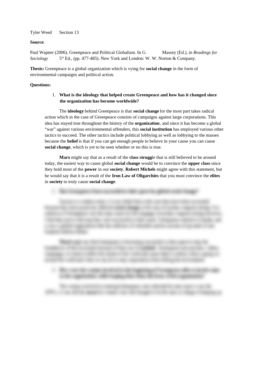 Greenpeace and Politcal Globalism Reading Analysis Questions_deglo5mcj3h_page1