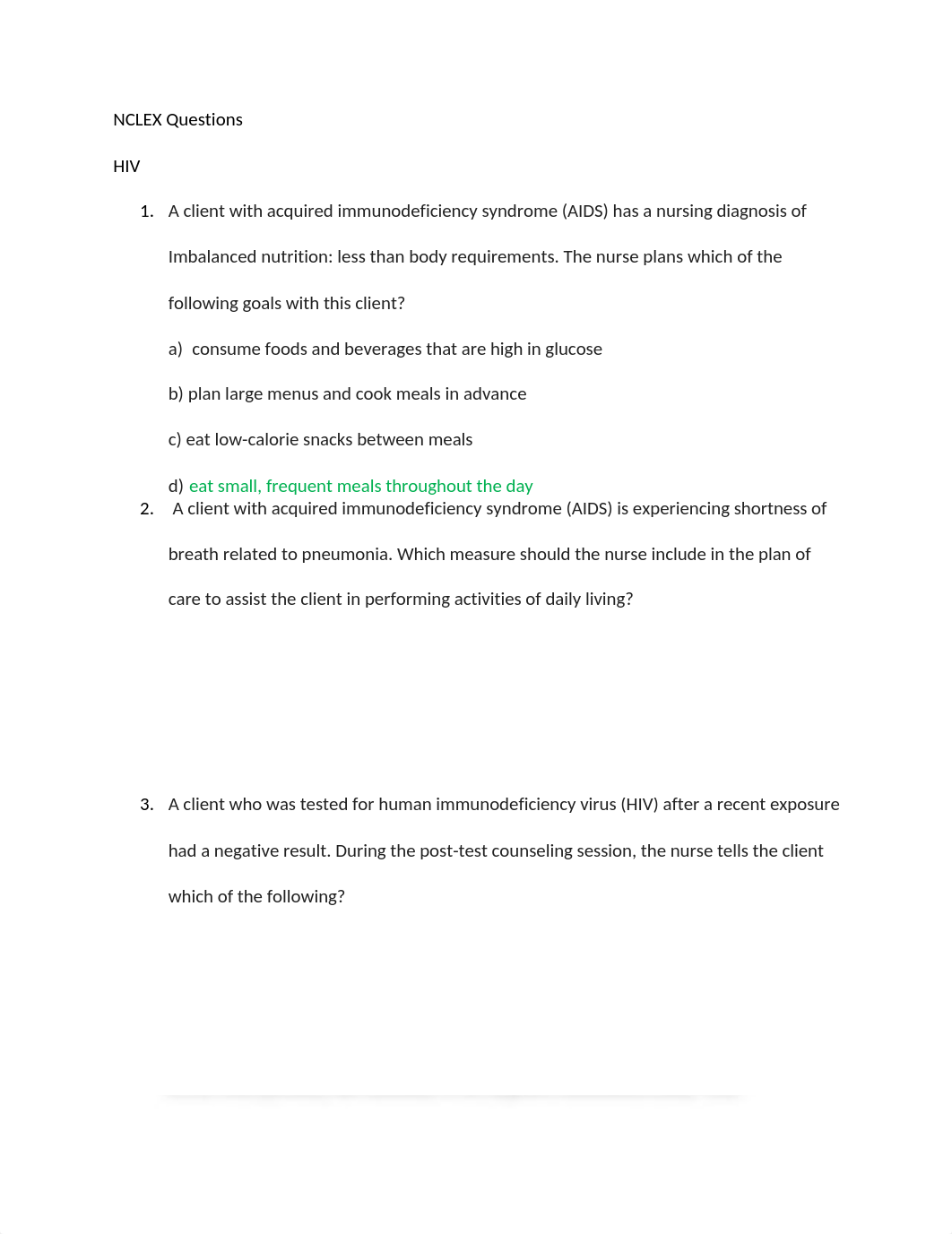 NCLEX Questions and Ticket to test Lupus_degsvjal29z_page1