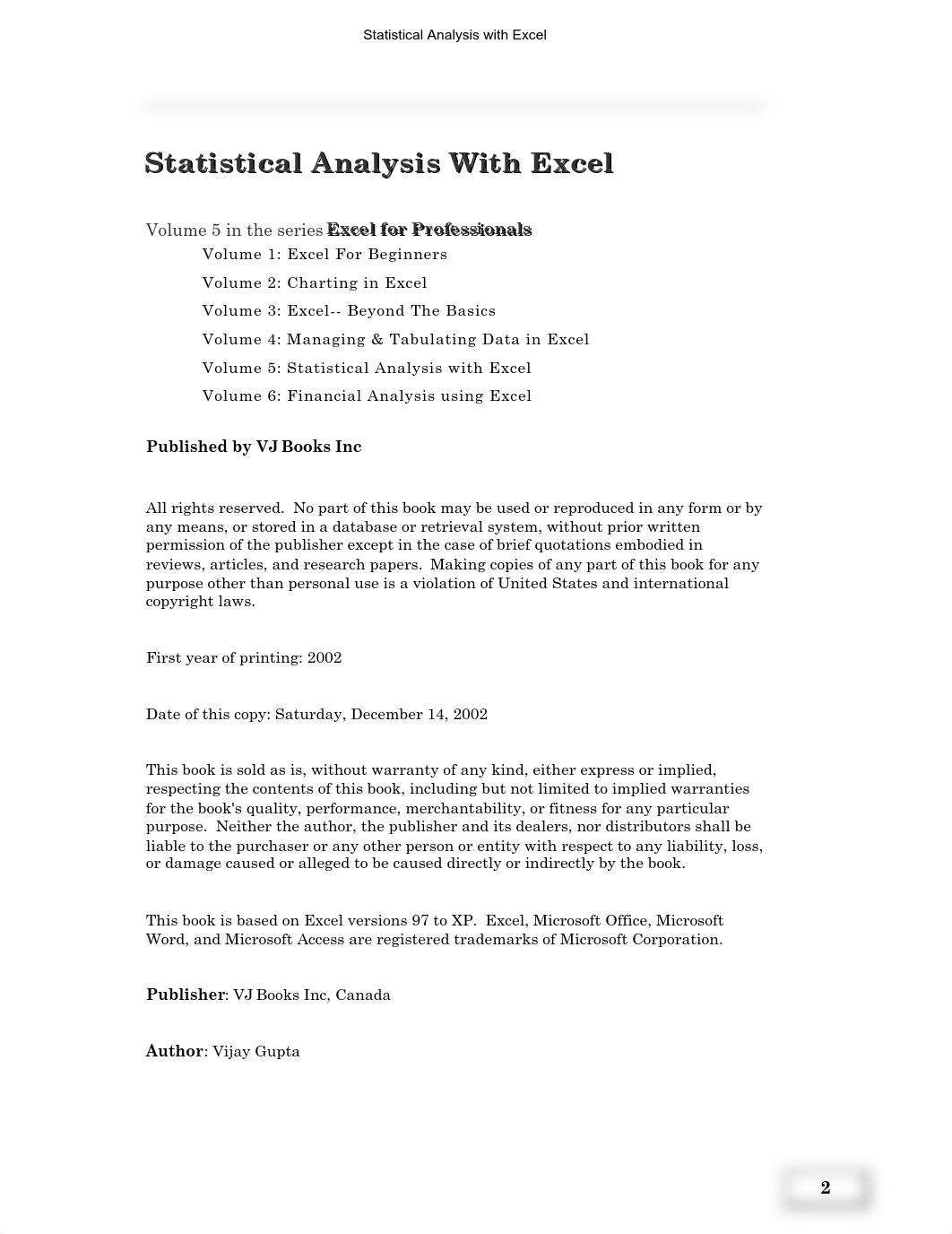 Statistical Analysis With Excel_degw2v70a9f_page2