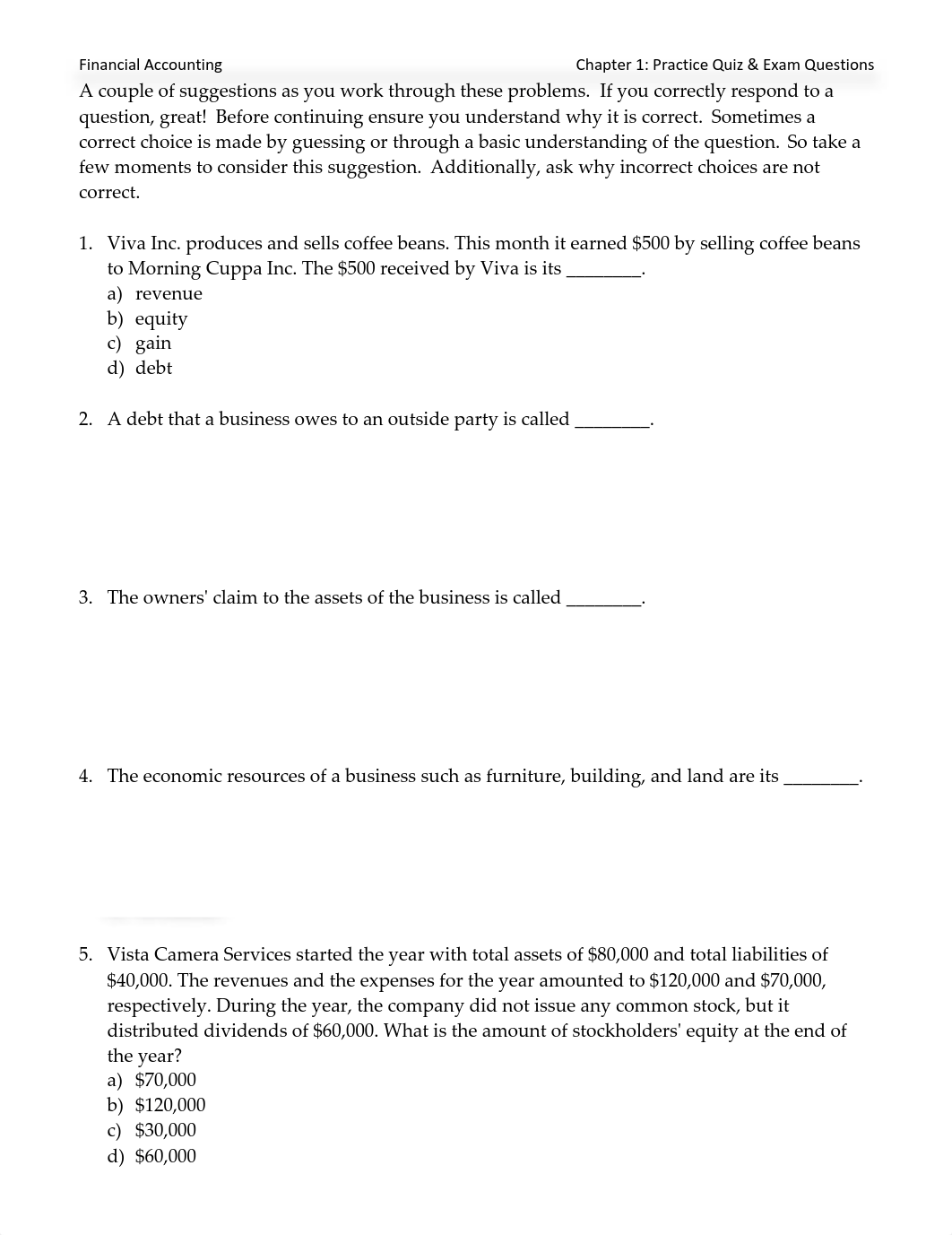 01 - Practice Exam Questions - sols at end - Distribute(1).pdf_dehe98rnzu1_page1