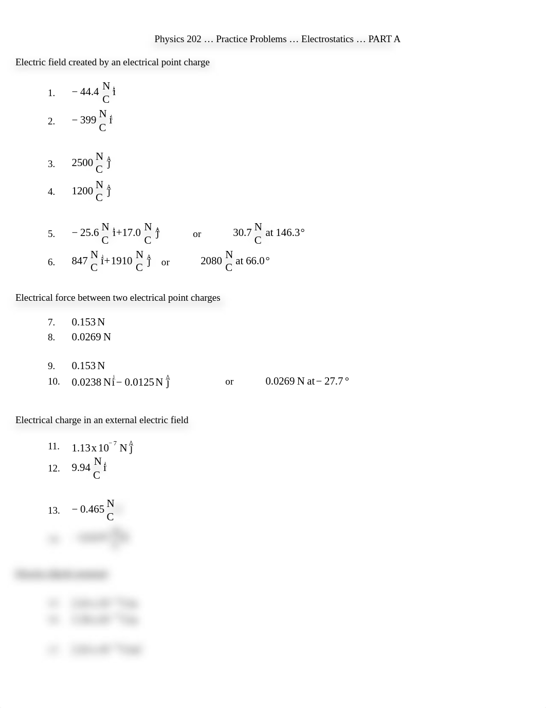 Electrostatics Part A Answers.docx_dehx7lpdggr_page1