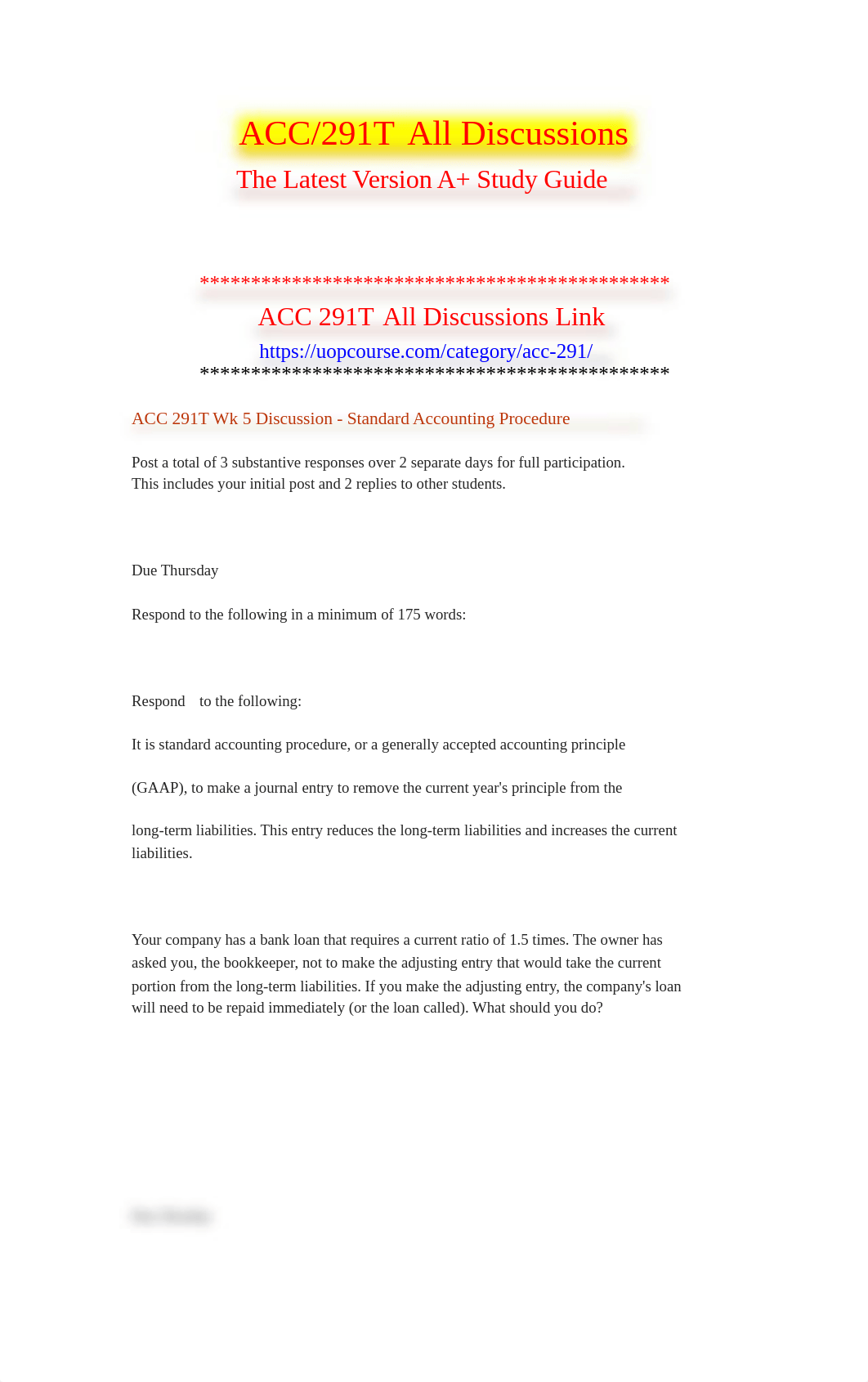 ACC 291T Wk 5 Discussion - Standard Accounting Procedure.doc_dei1aijeahq_page1