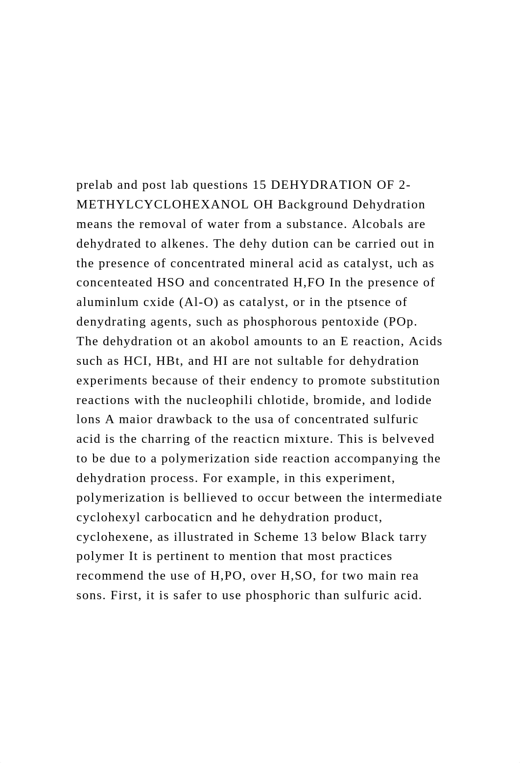 prelab and post lab questions 15 DEHYDRATION OF 2-METHYLCY.docx_dei5ynantfn_page2