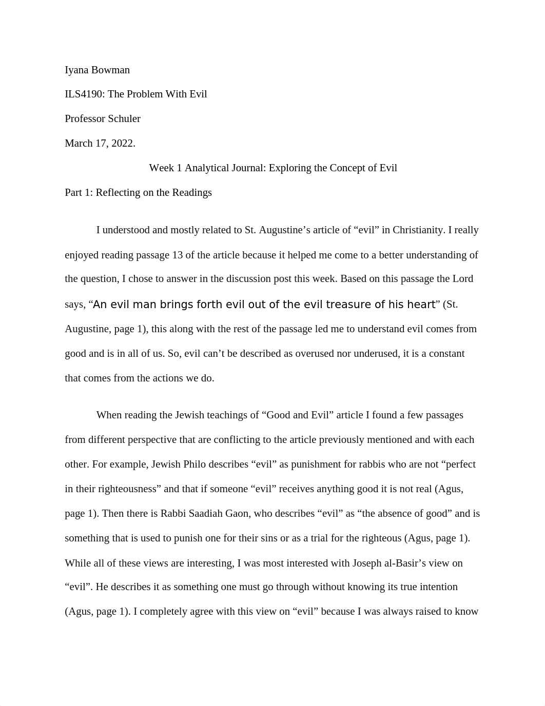 Week 1 Analytical Journal- Exploring the COncept of Evil.docx_deianigd95w_page1