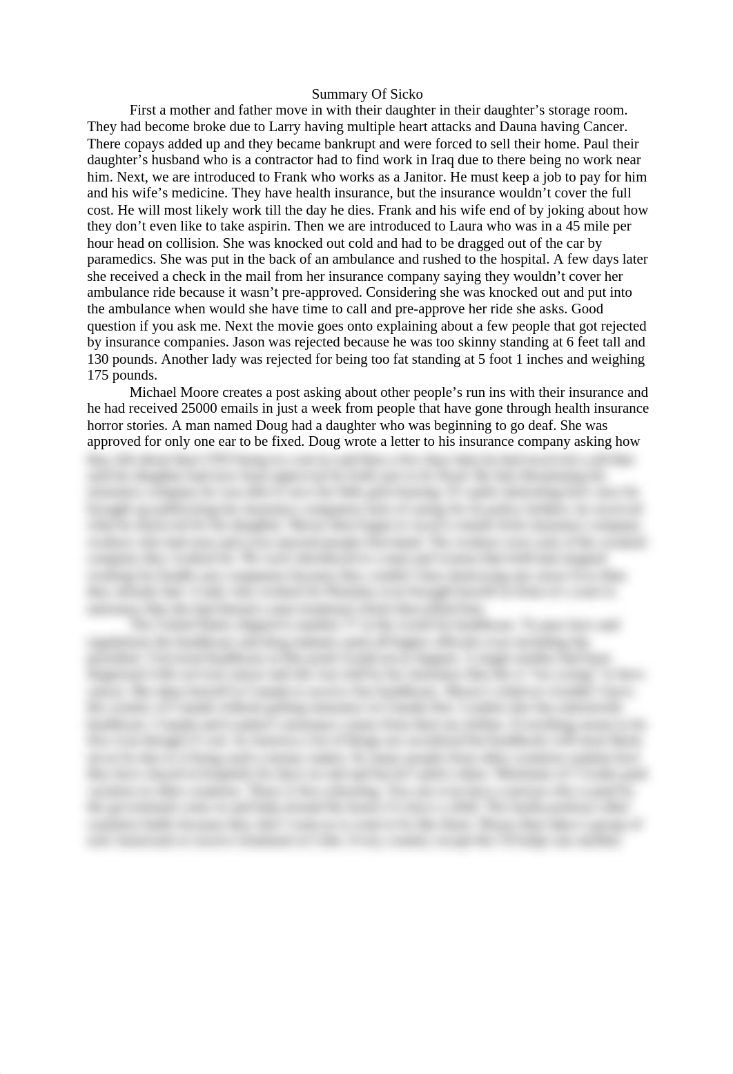 Beckman - Summary Of Sicko.docx_deib22ijbdo_page2