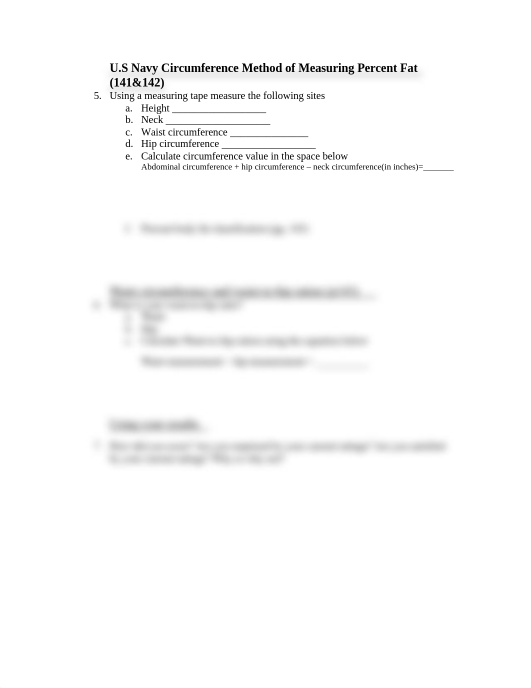 KINE006 LAB 1 Chapter 6 Body Composition .docx_deidwgjf80e_page2