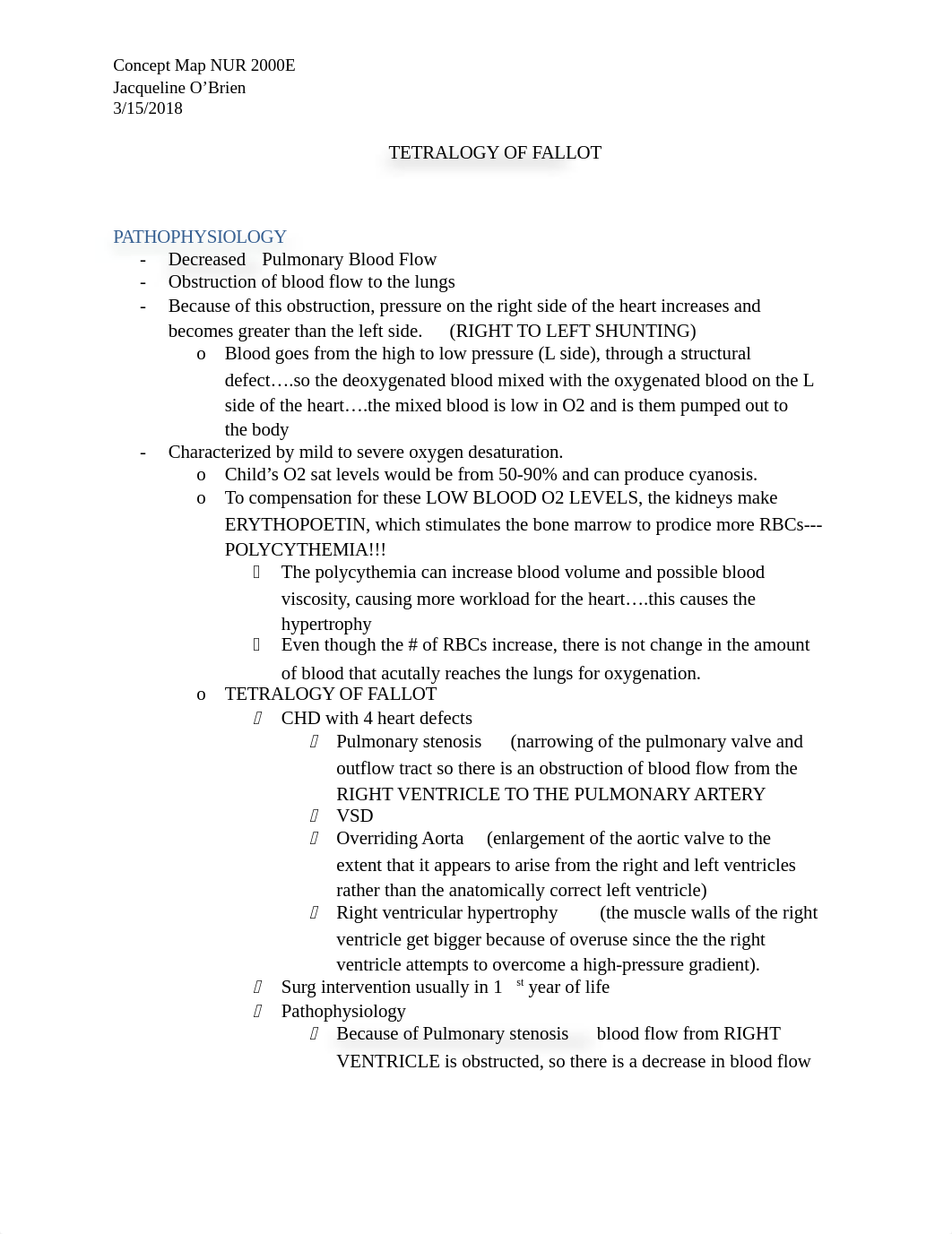 Concept Map_Pediatrics  Week 2_Obrien_Tetralogy  of  Fallot.docx_deiyf4lw80u_page1