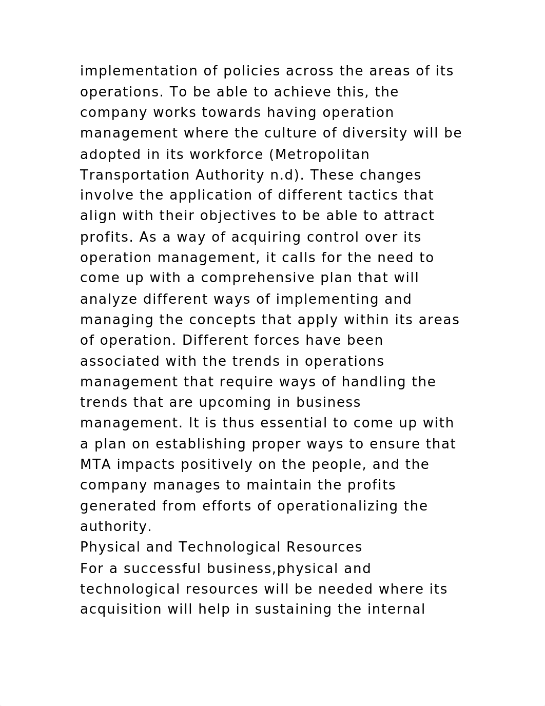 Running head METROPOLITAN TRANSPORTATION AUTHORITY               .docx_dejt0kk60ia_page3