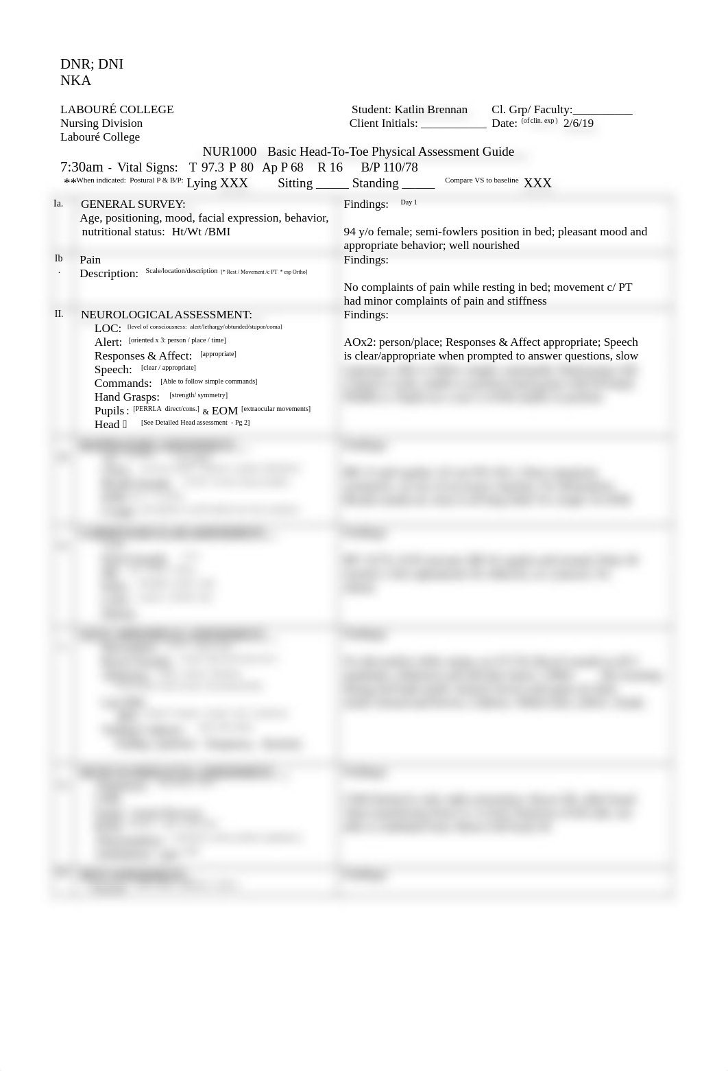 NUR1025A(Med Surg)Clinical #1.doc_dek2plu0l1h_page1