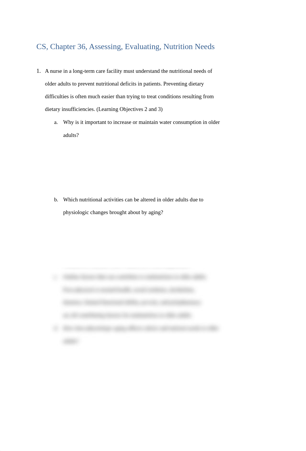 CS Chapter 36, Assessing, Evaluating, and facilitating Nutrition Needs(1).docx_dek9g6waww6_page1