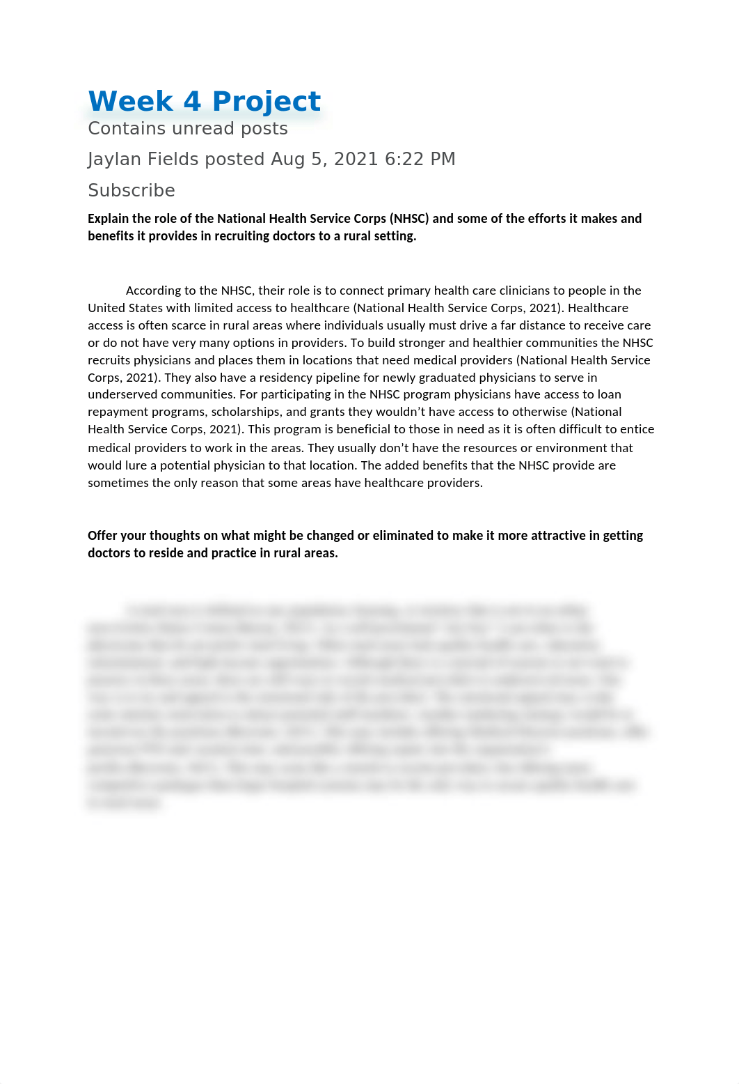 MHC6999 WEEK 4 DISCUSSION RESPONSES -.doc_dekgbo57vzd_page1