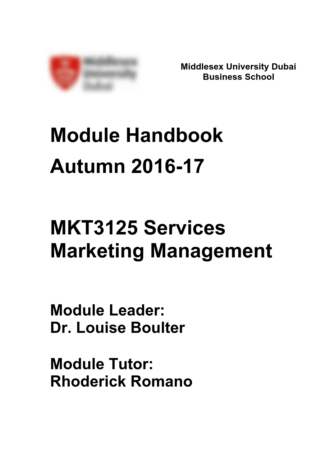 (Dubai) MKT3125 Serv. Mktg. Mgt. Module Handbook 2016-17 (Final)_dekspntnwn0_page1