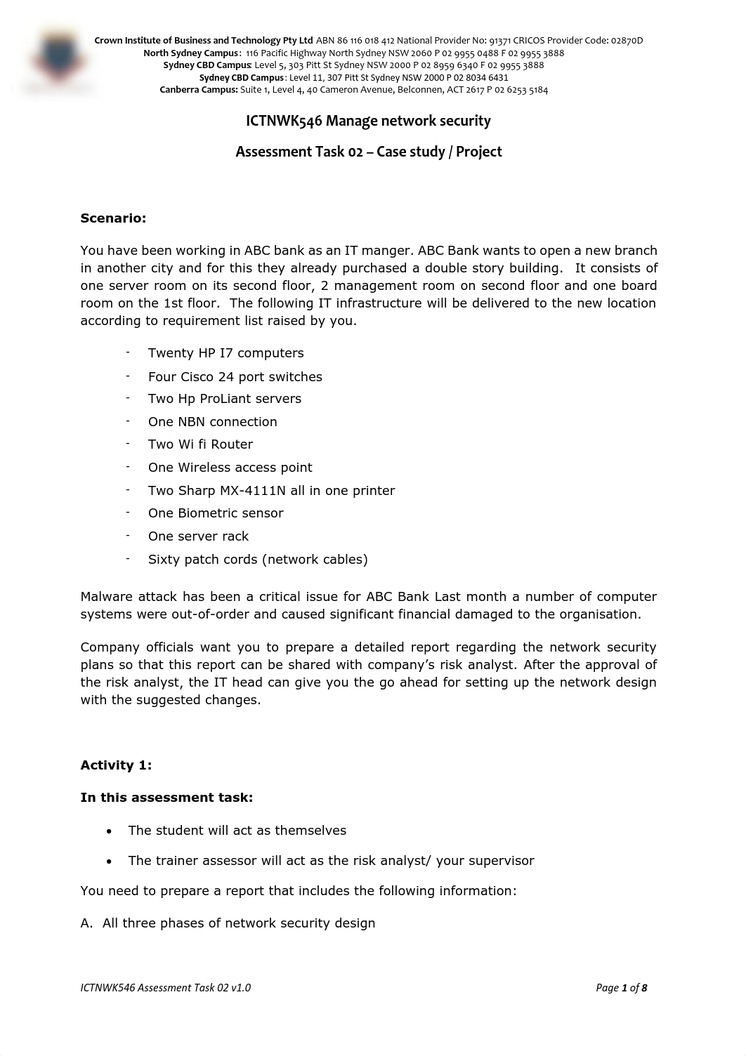 ICTNWK546 Assessment Task 02 v1.0.pdf_dekxqqp0xt6_page1