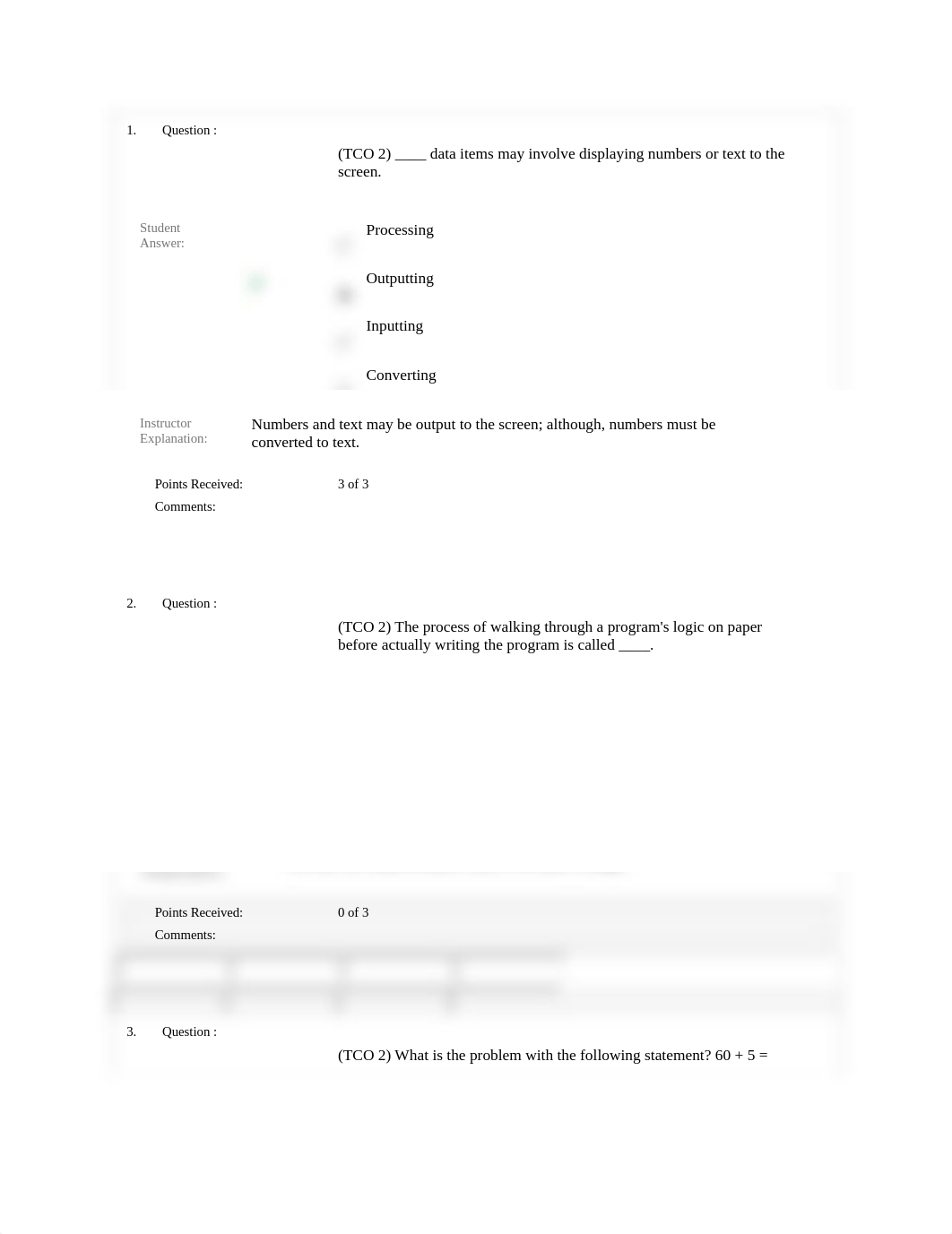 COMP 230 Week 2 Quiz_del08dlksbe_page1