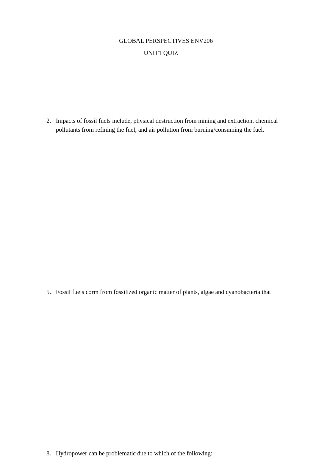 UNIT1 ENV206 QUIZ.docx_del408njfcd_page1