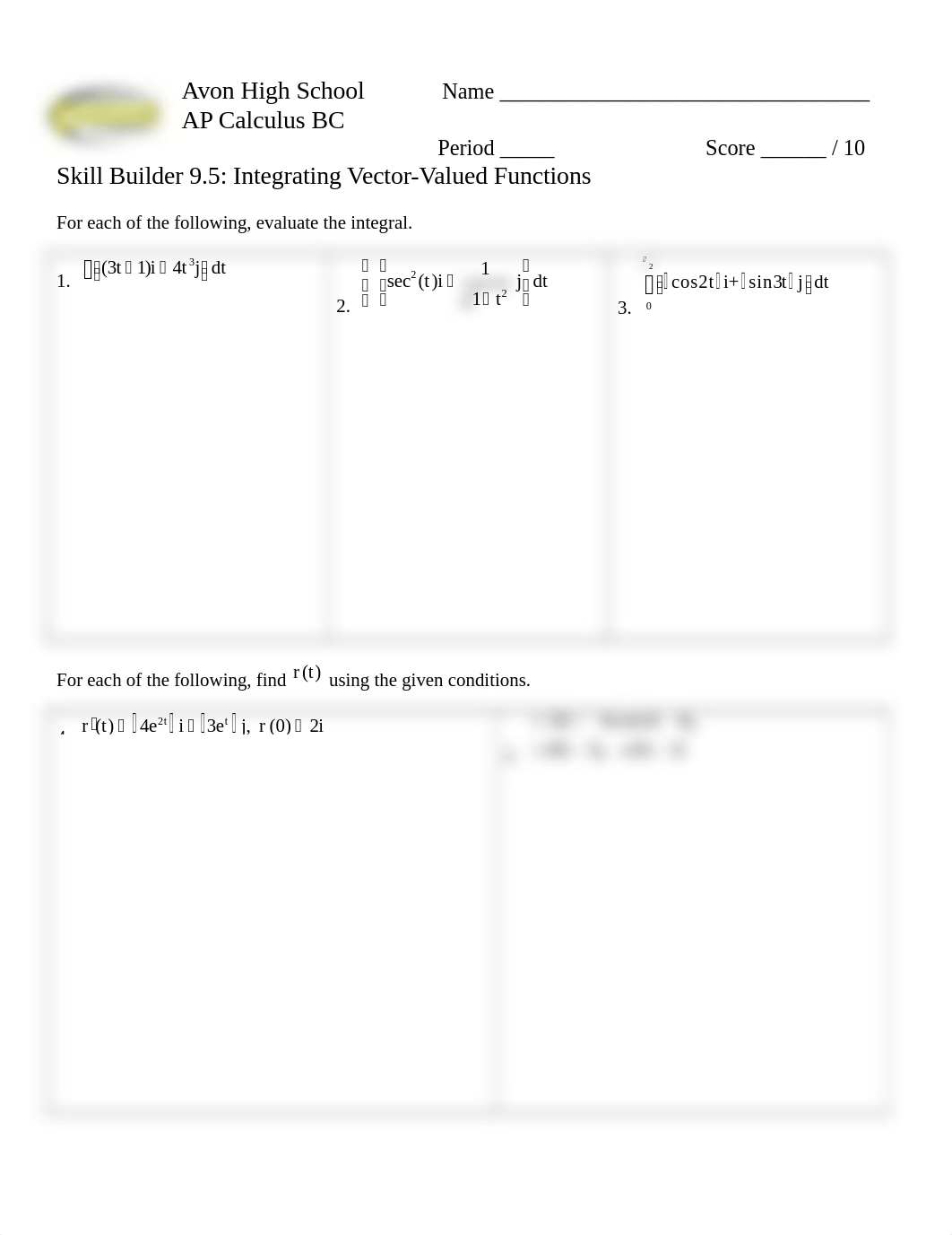 Topic 9.5 - Integrating Vector-Valued Functions.docx_dele4komsnq_page1