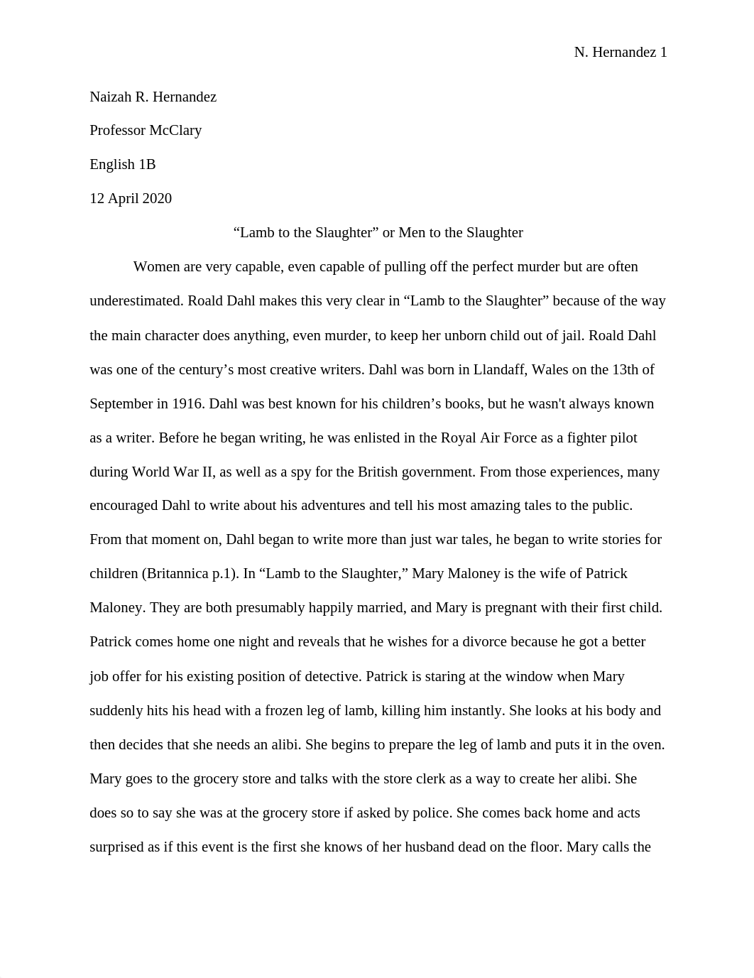 English_1B_-_All_Paragraphs_to_the_Explication_of_a_Short_Story_delg3t07cjn_page1