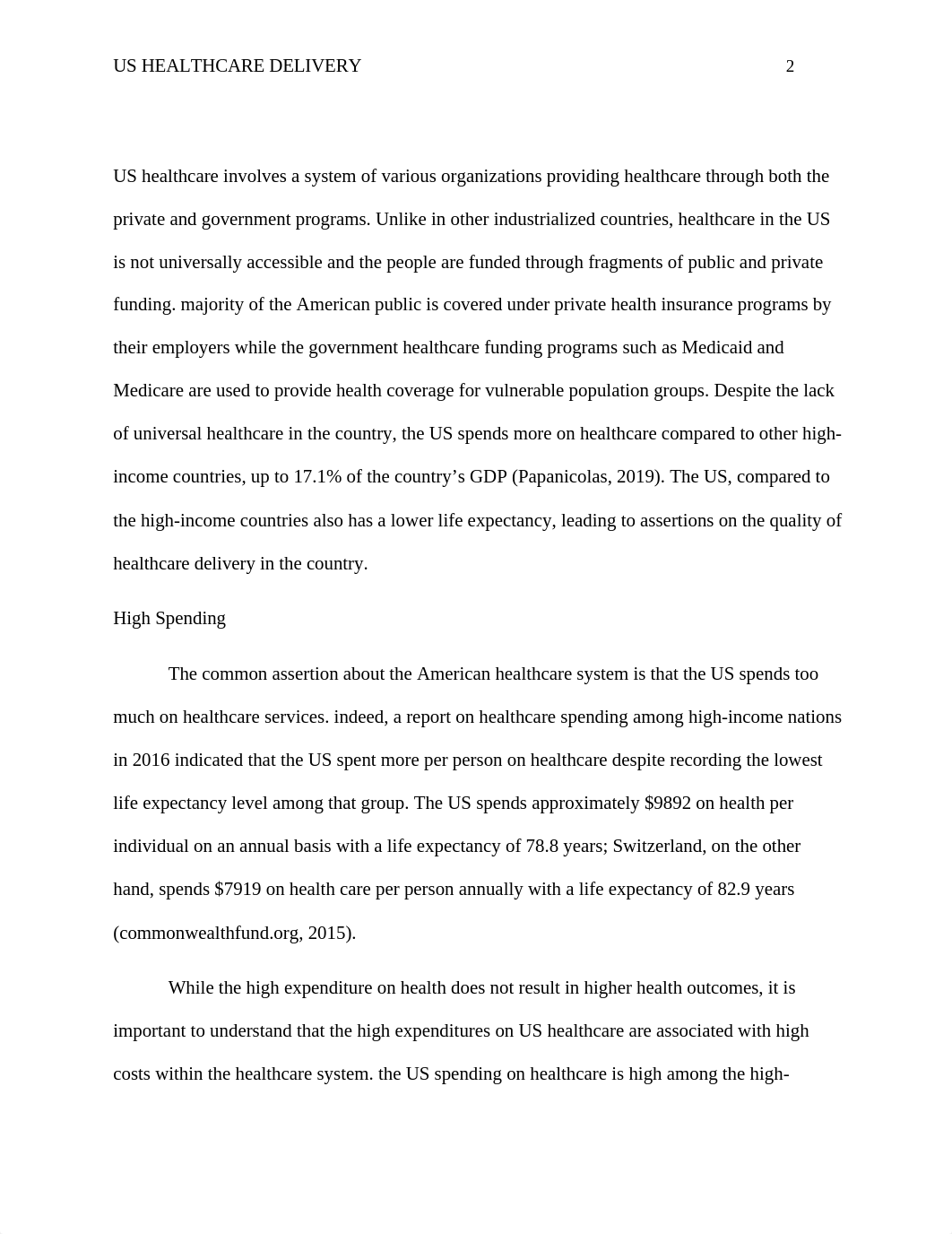 US Healthcare Delivery.docx_deltwiauagi_page2