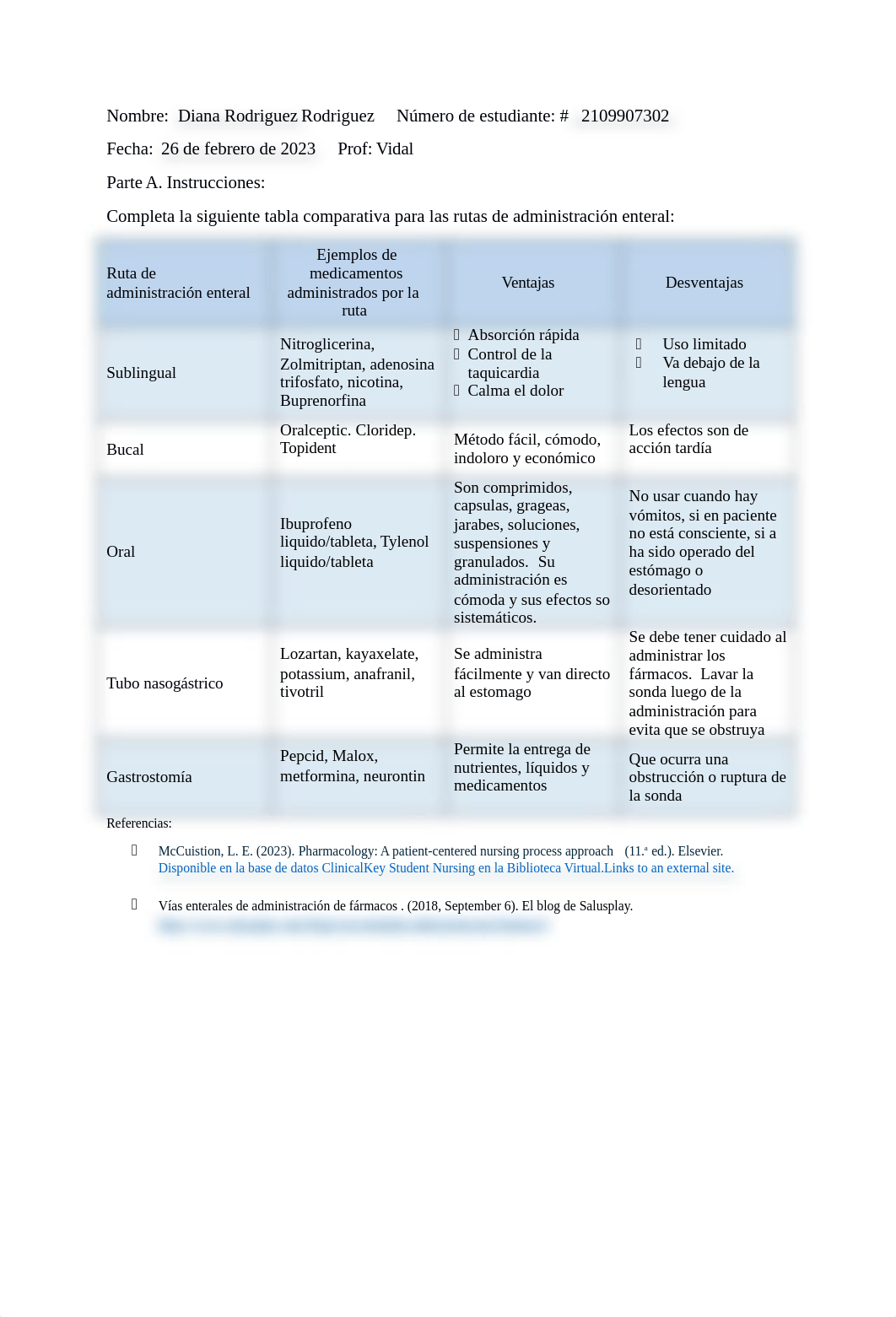 Nurs 1061 tarea 3.2 Medicamentos de administración enteral  consideraciones especiales.docx_dem78vz86y7_page1