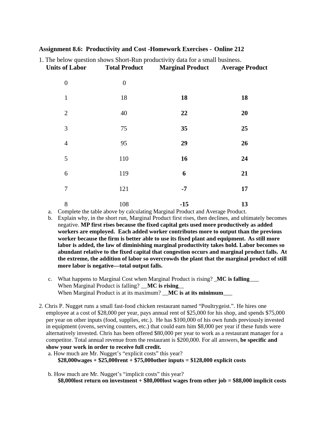 Chapter 11  Assignment  8 6 _productivity and cost exercises_ -- NEW -- ANSWER KEY.docx_demfmqnr7wm_page1