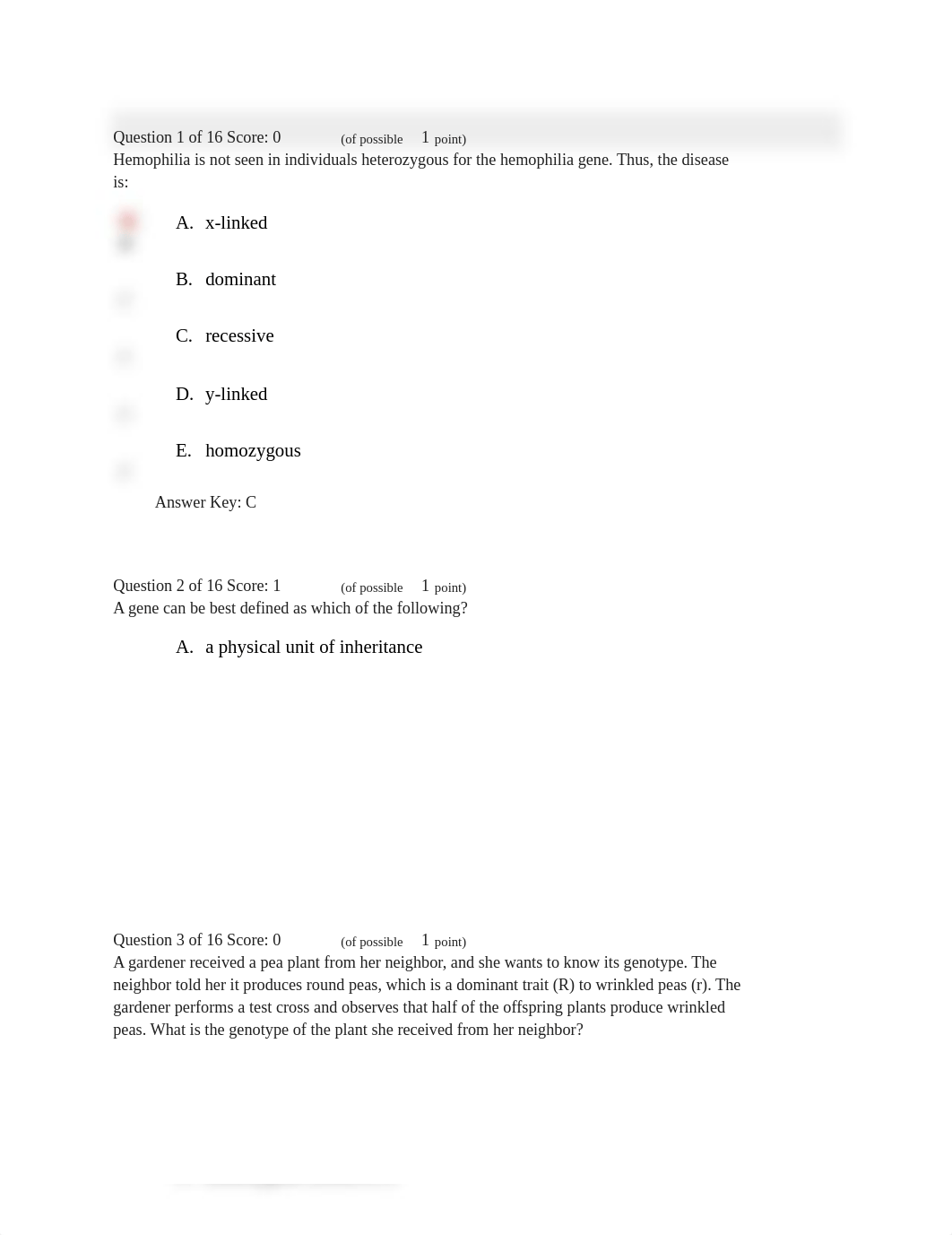 Zoology 101 Week 5 Quiz.docx_demjfae157x_page1